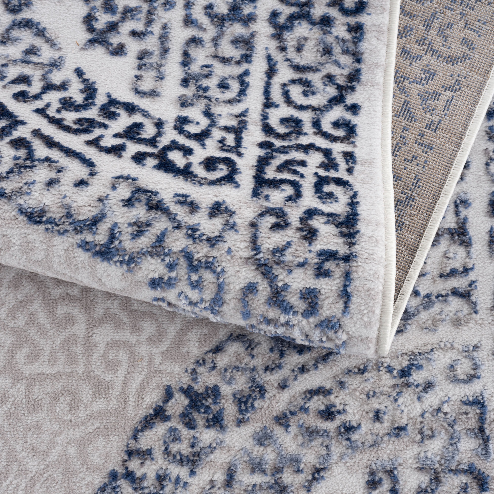 Sanat Teppich »Evra 7001« rechteckig 22 mm Höhe Wohnzimmer, Kurzflor, modern, Läufer