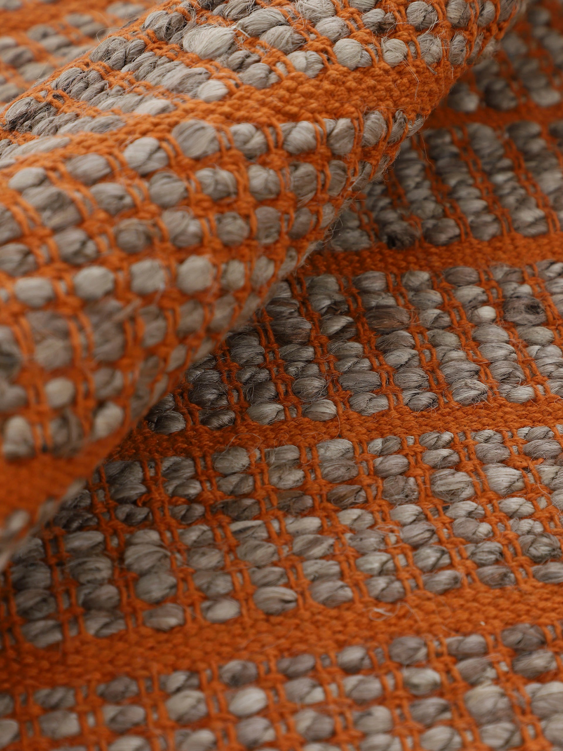 carpetfine Teppich »Lara  , auch als Läufer« rechteckig 6 mm Höhe handgearbeitet, Wendeteppich aus 70% Jute/Baumwolle, Wohnzimmer