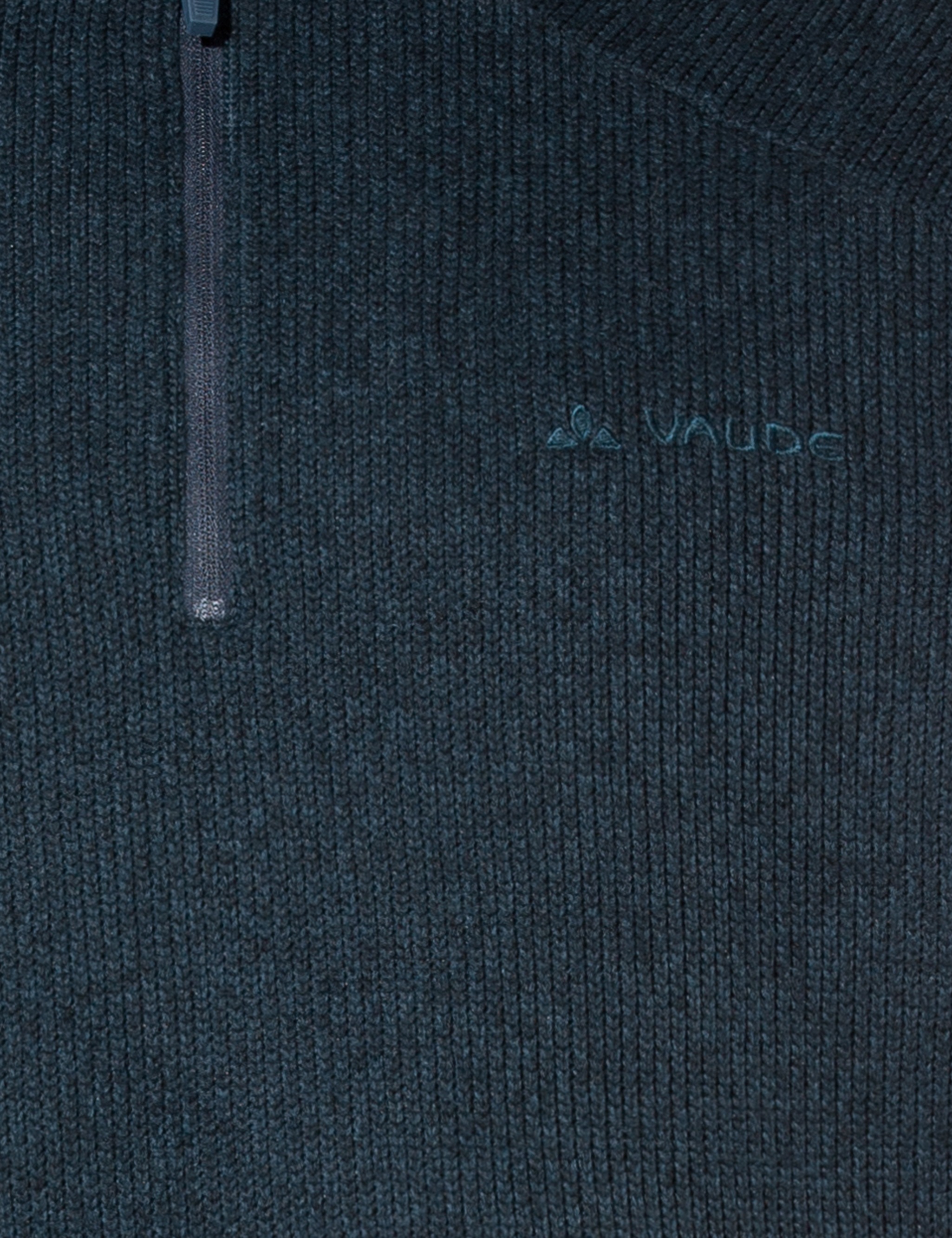 VAUDE Stehkragenpullover »MEN'S TESERO PULLOVER II« mit kurzem Reissverschluss, in Strickoptik, für kühle Tage