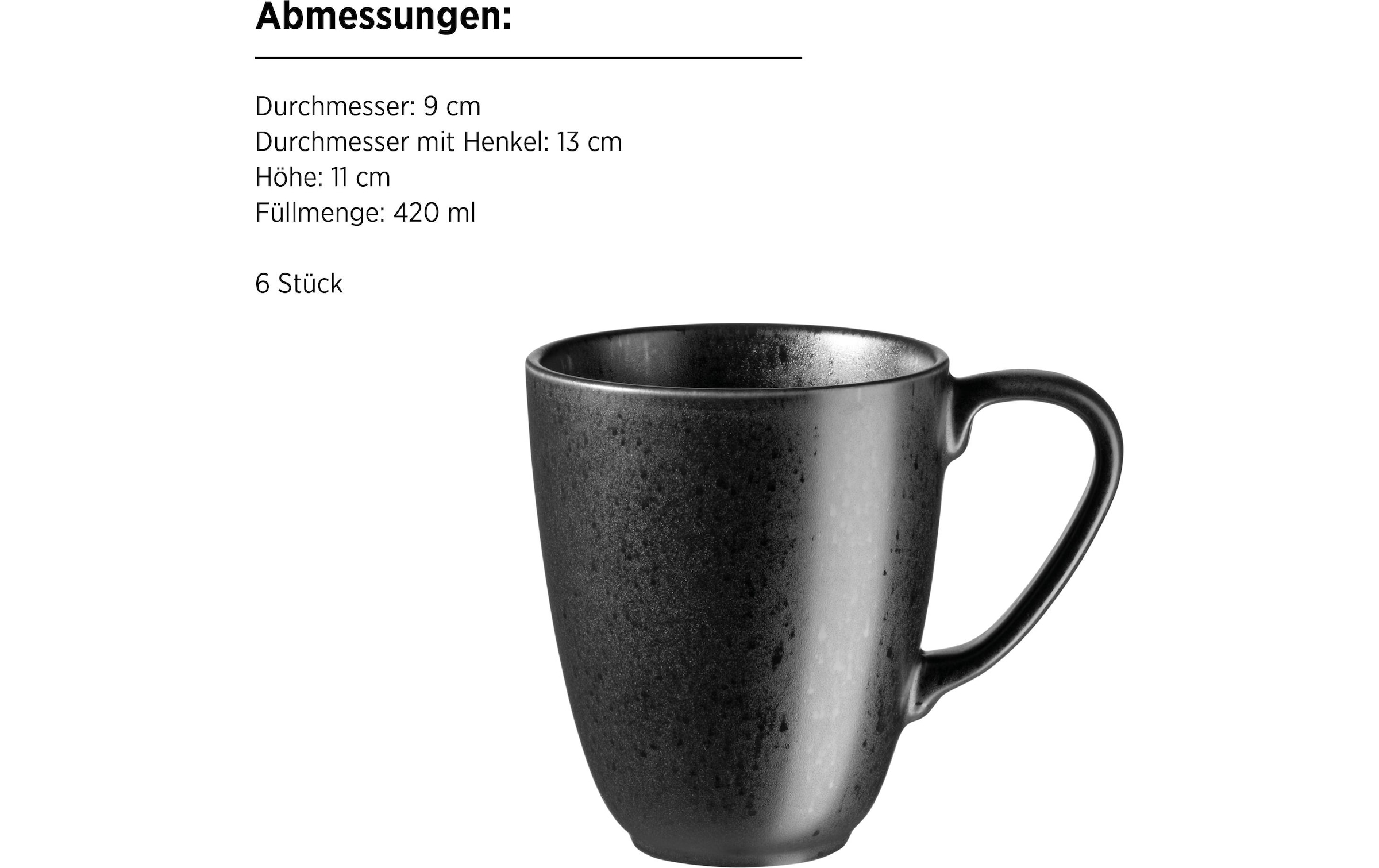 MÄSER Set de vaisselle pour le petit déjeuner »Essential 18-teilig«