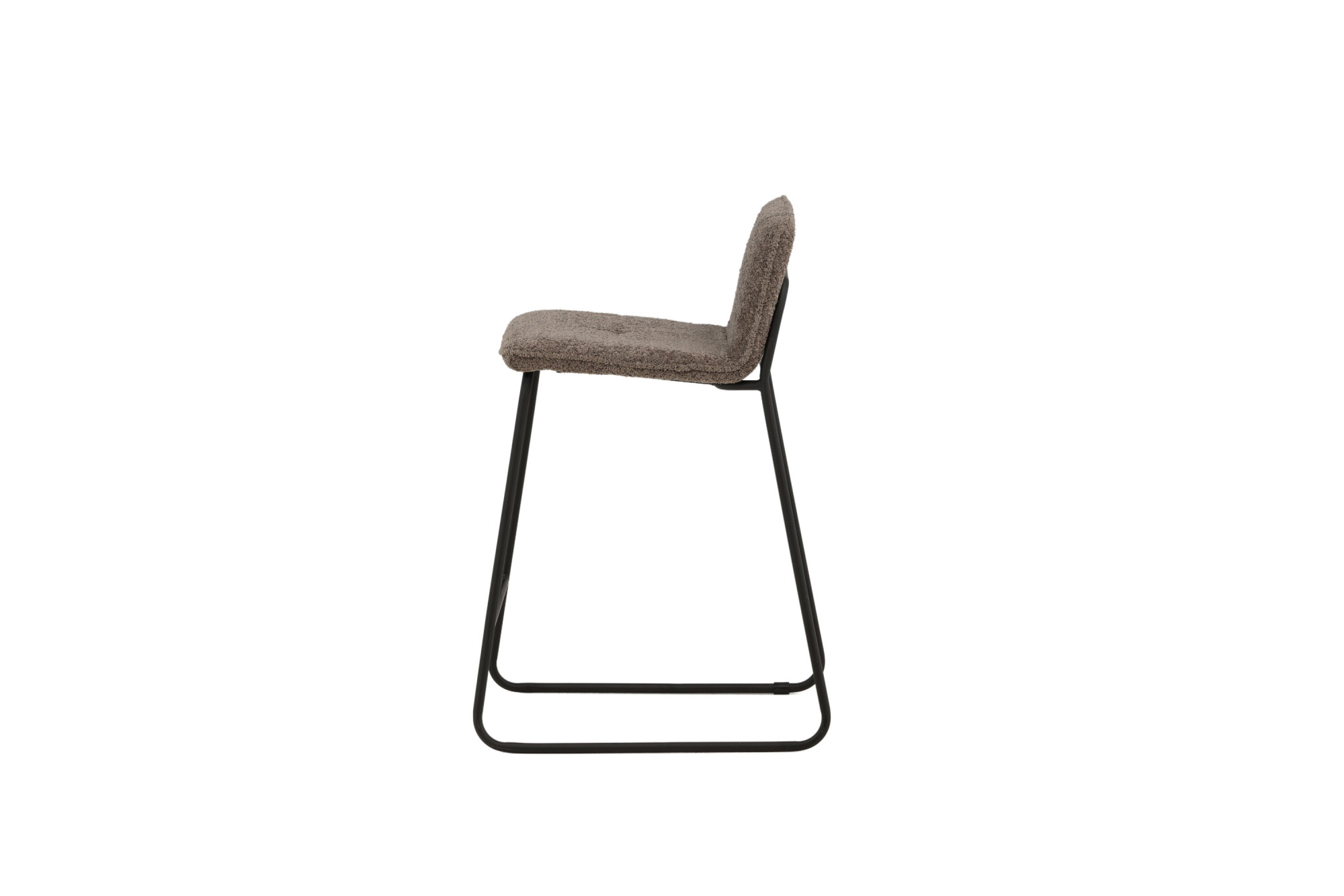Venture Home Tabouret de bar »Bisbee, 2er-Set Barhocker mit Fussstütze, belastbar bis 120 kg« Ensemble, 2 cuis tlg. Tresenstuhl, weicher Bezug, Stahlbeine, Fussstütze, modern