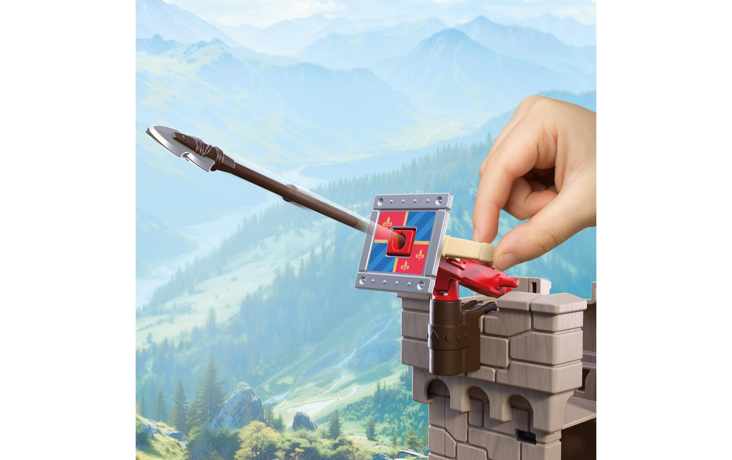 Playmobil® Jeu de construction »Grosse Löwenritterburg (72112), Knights« Château fort XXL avec pont-levis ; Made in Europe