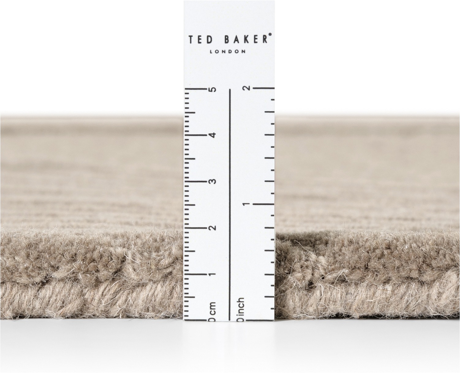 Ted Baker Tapis en laine »Wollteppich Victoria« Rectangulaire 18 mm Höhe tapis naturel laine, design relief, salon, chambre