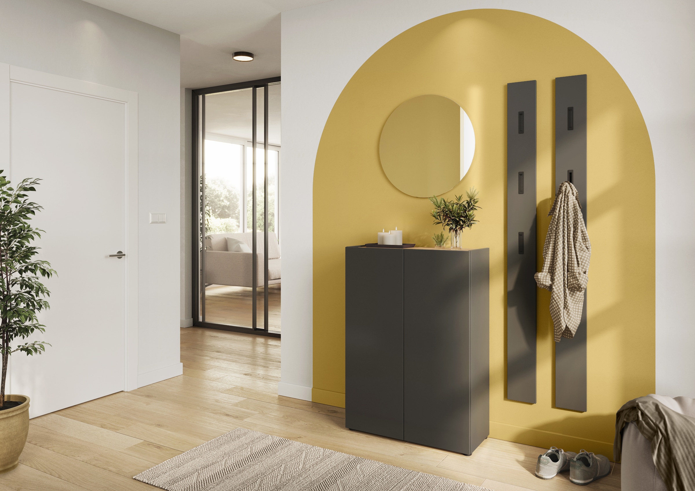 GERMANIA Schuhschrank »GW-Alviano« 1 Stk. tlg. Platz für bis zu 12 Paar Schuhe