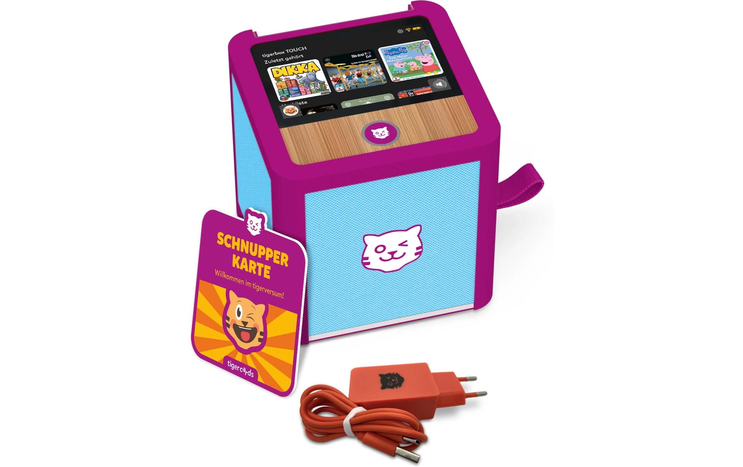 TigerMedia Hörspielfigur »Tigerbox Touch Plus Swiss Edition« Hörspiel-Box mit Touchdisplay