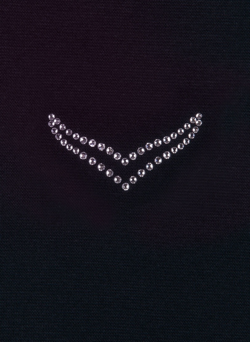 Trigema Leggings »TRIGEMA Leggings 3/4 mit Kristallsteinen«