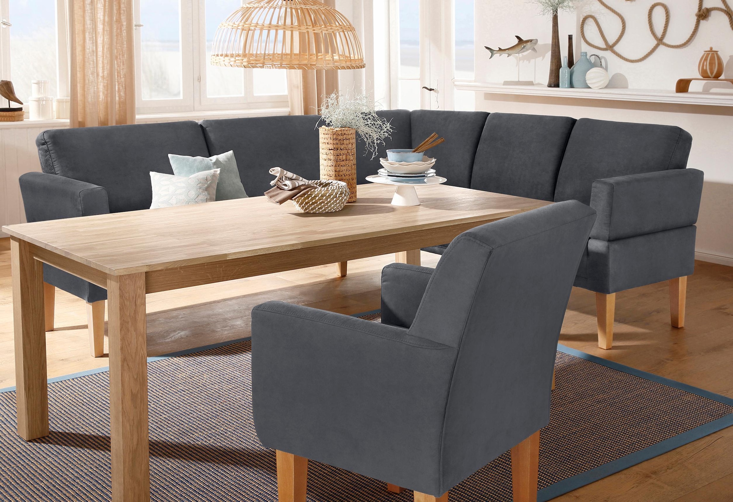 Home affaire Banc d'angle »Fehmarn« wahlweise langer Schenkel links oder rechts