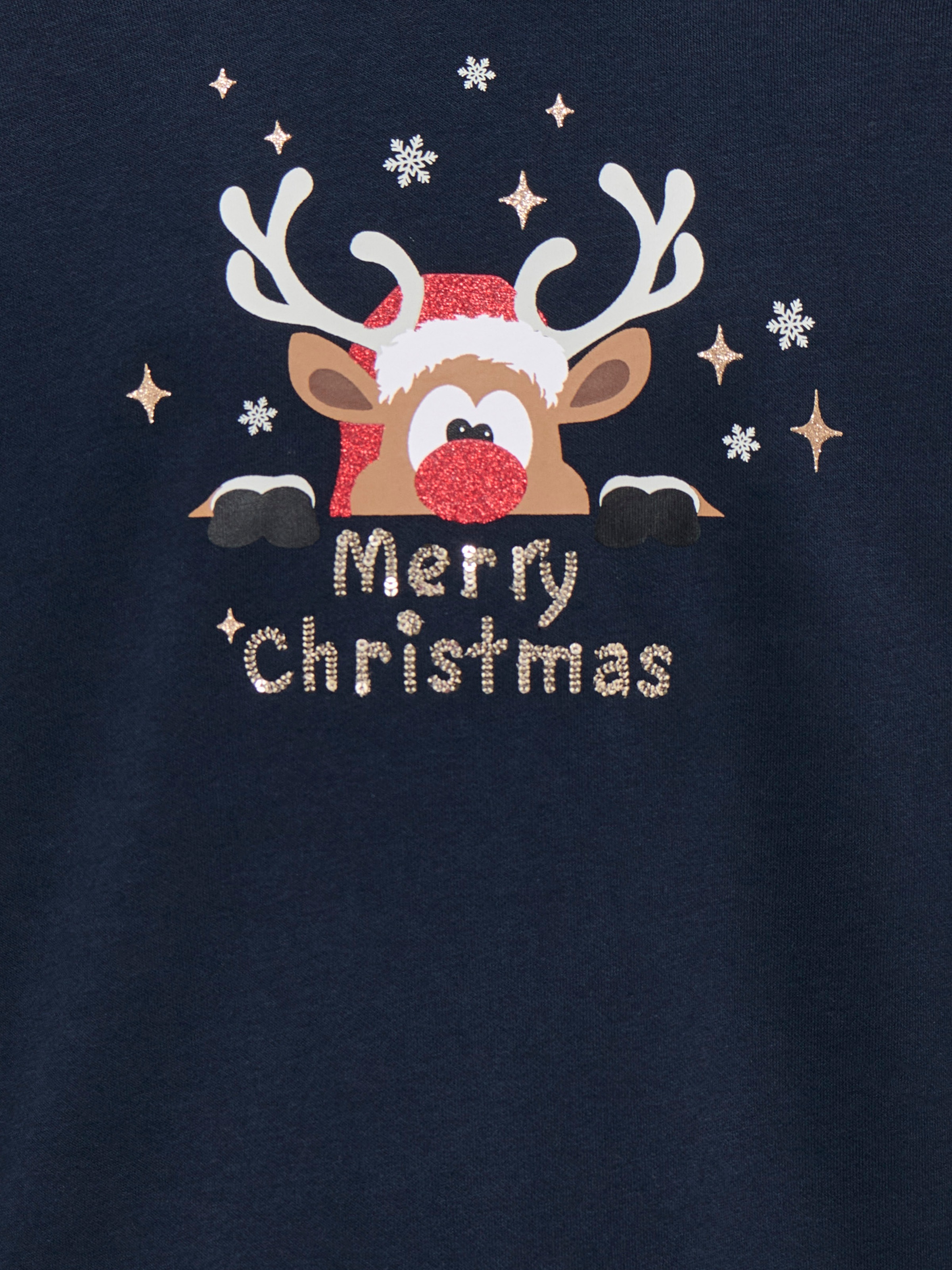 KIDS ONLY Sweatshirt »KOGYDA LIFE XMAS L/S O-NECK BOX SWT«
