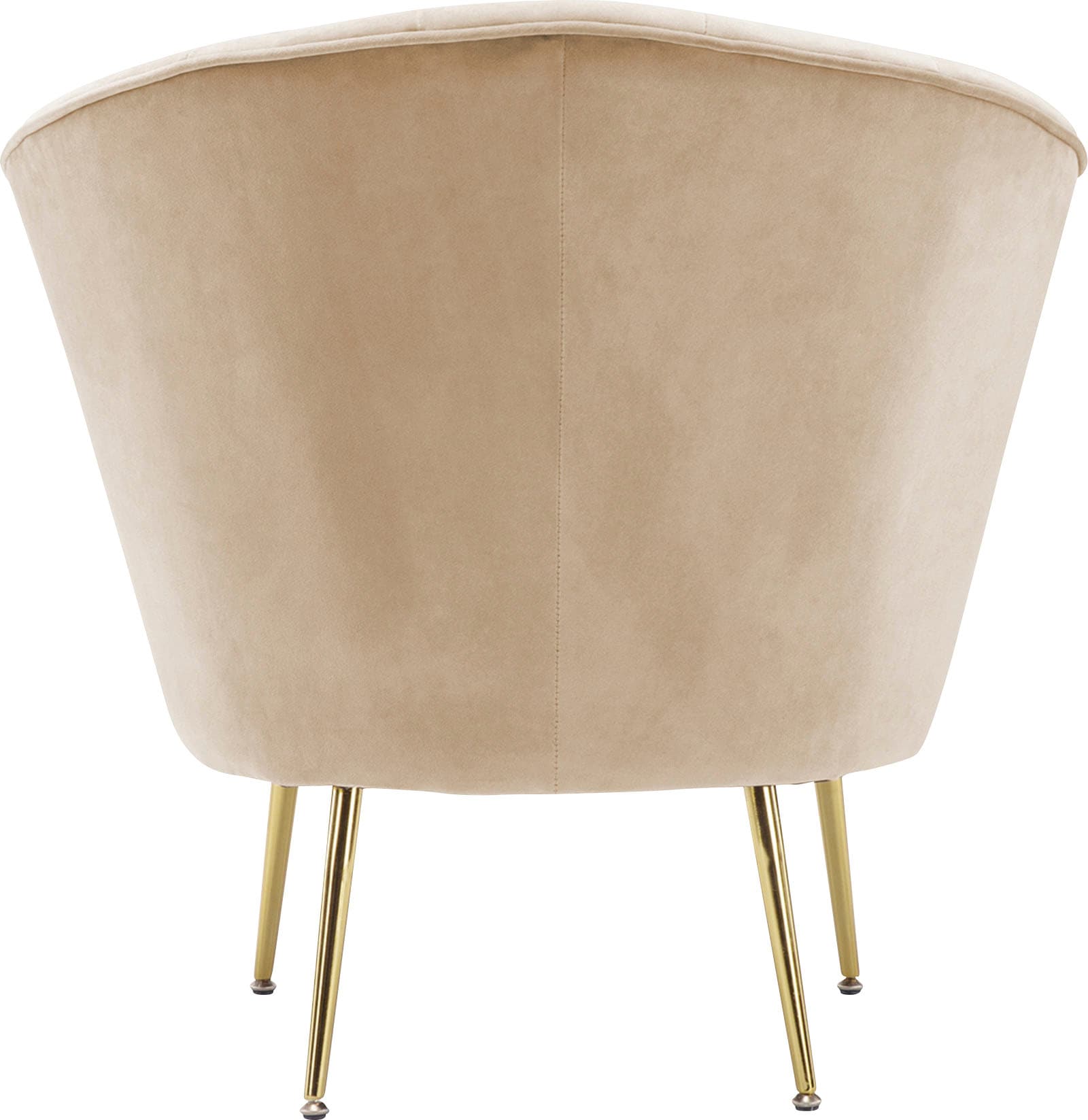 Kayoom Fauteuil »Poola 100, gemütlicher Cocktail-Sessel, edler Samtbezug« 1 cuis tlg. samtweich, gesteppt, gemütlich, tiefe Sitzhöhe von 79cm