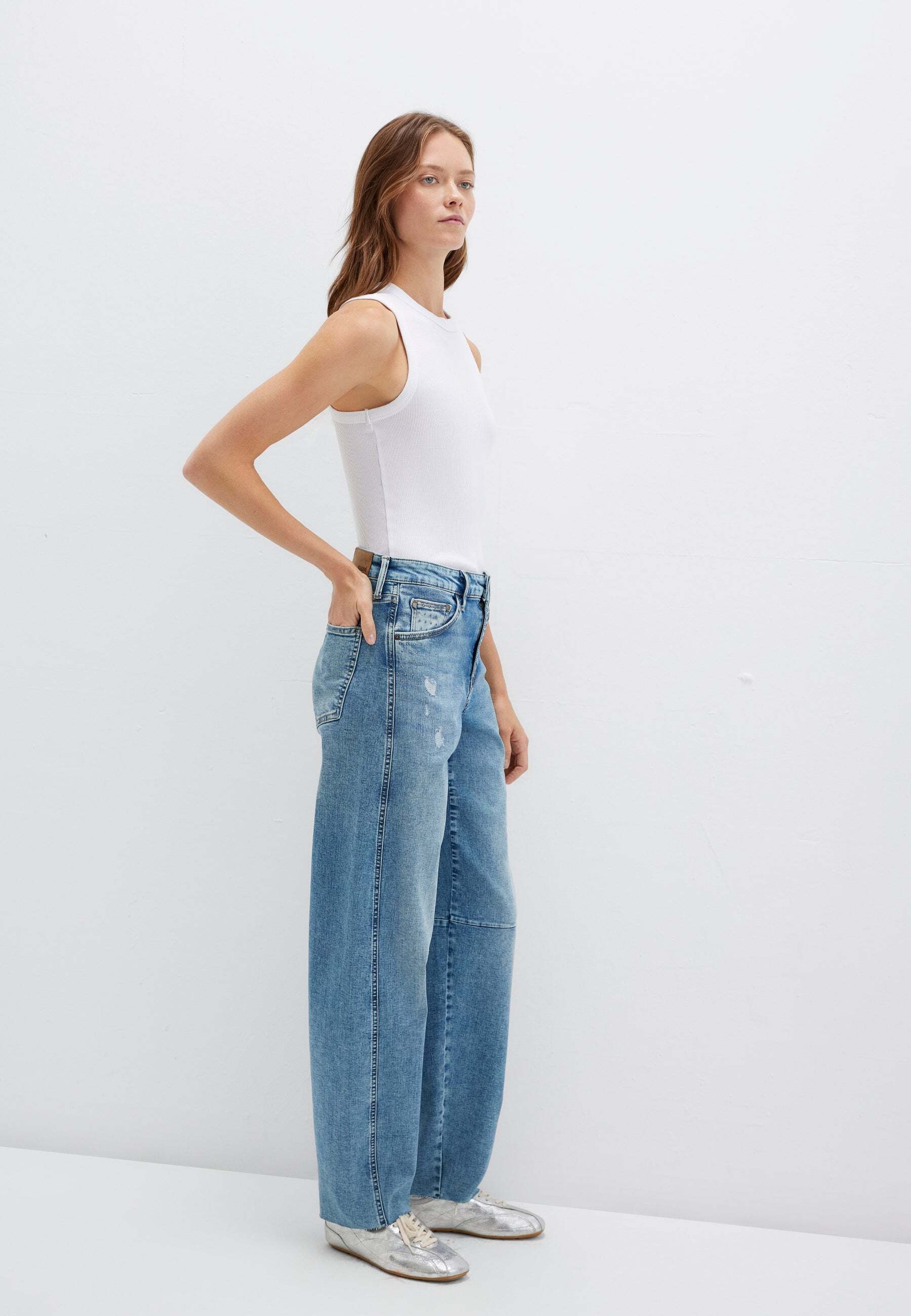 Mavi Jeans boyfriend »Mavi Jeans Leila With Cut«