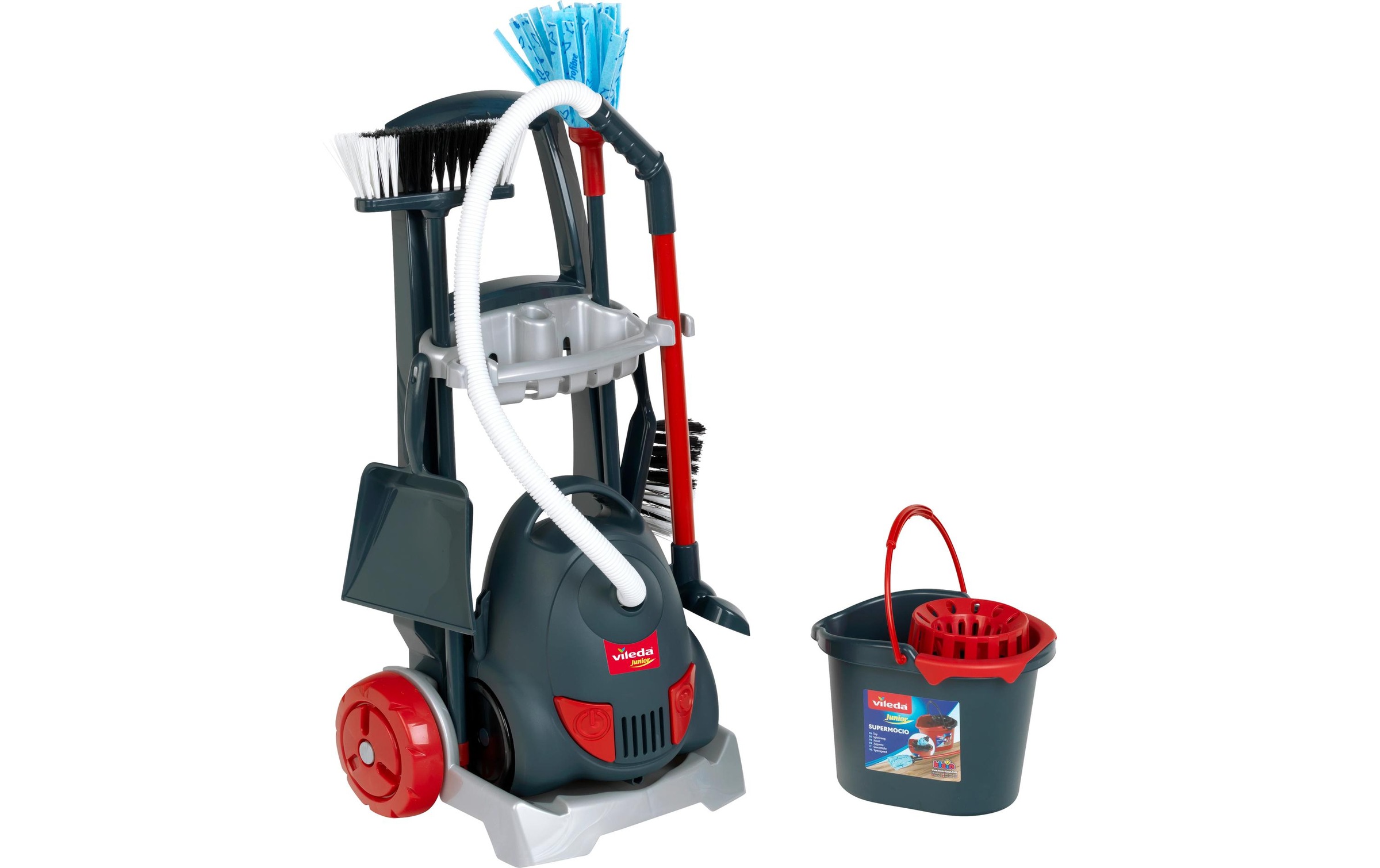   Aspirateur pour enfants »Klein-Toys Vileda mit Putzwagen, 7-tlg.«