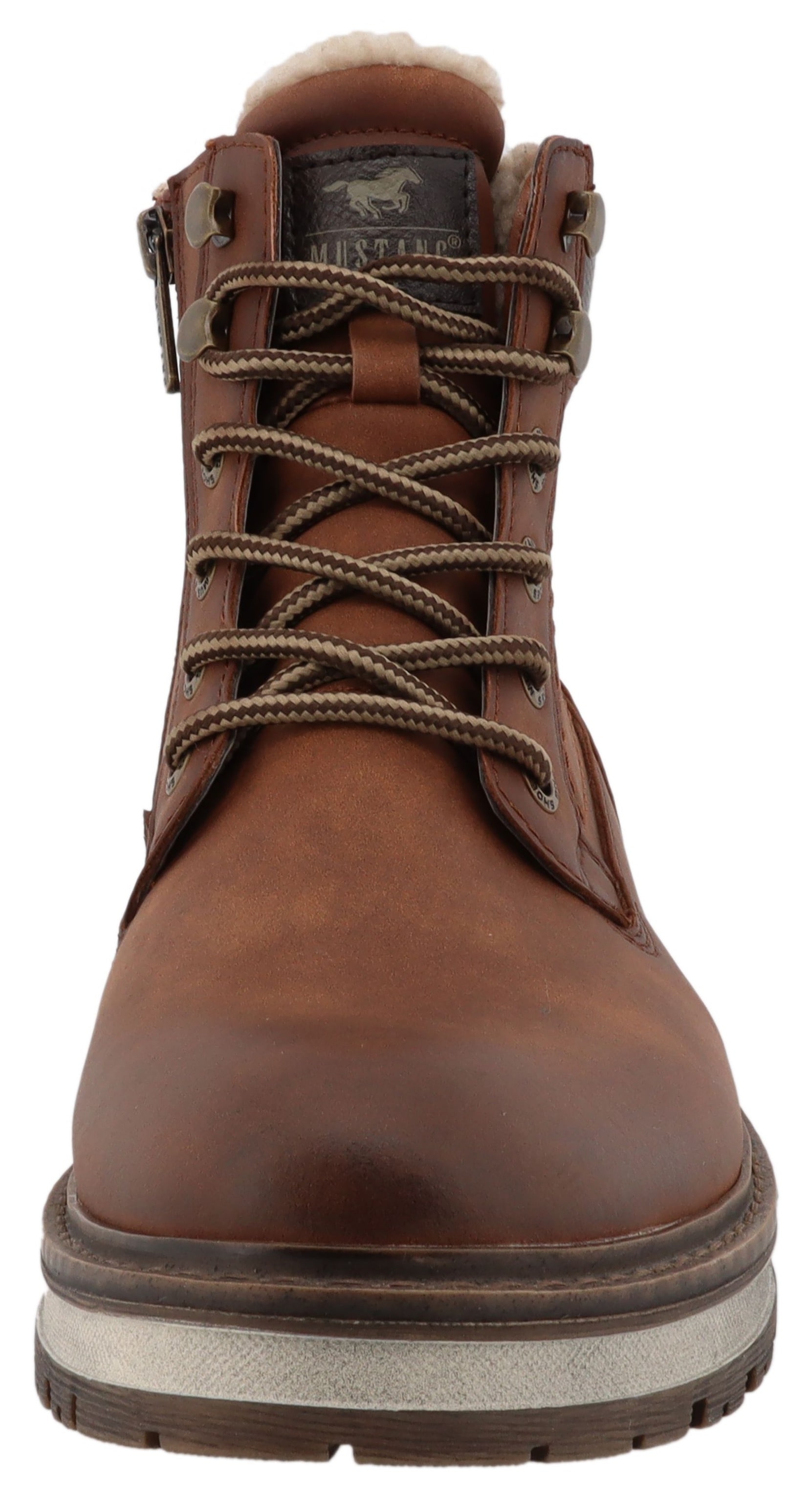 Mustang Shoes Bottes d'hiver »Merem«  bottes à lacets, bottes d’hiver avec équipement TEX