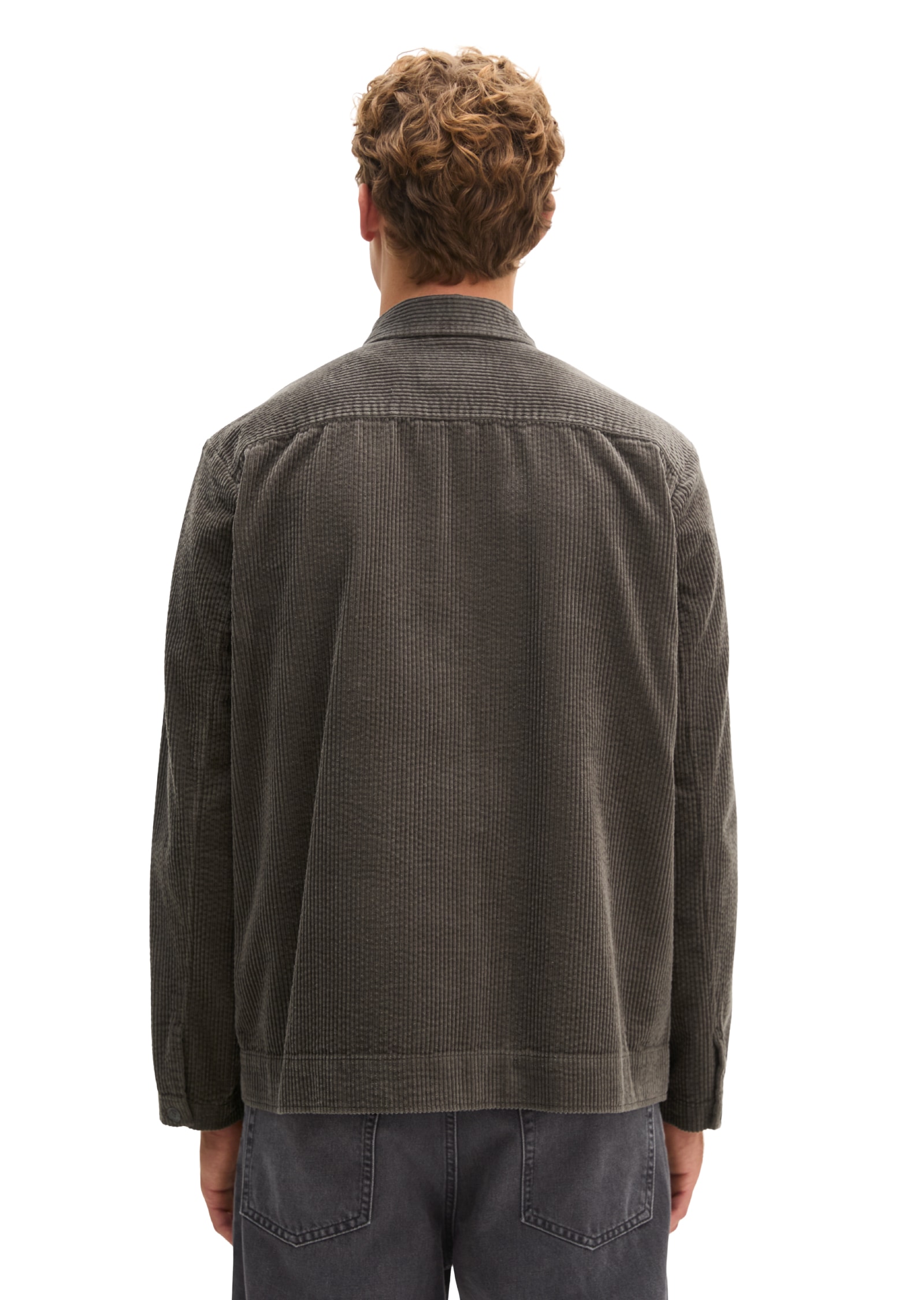 Marc O'Polo Hemdjacke »regular mit Reissverschluss« Overshirt aus Cord