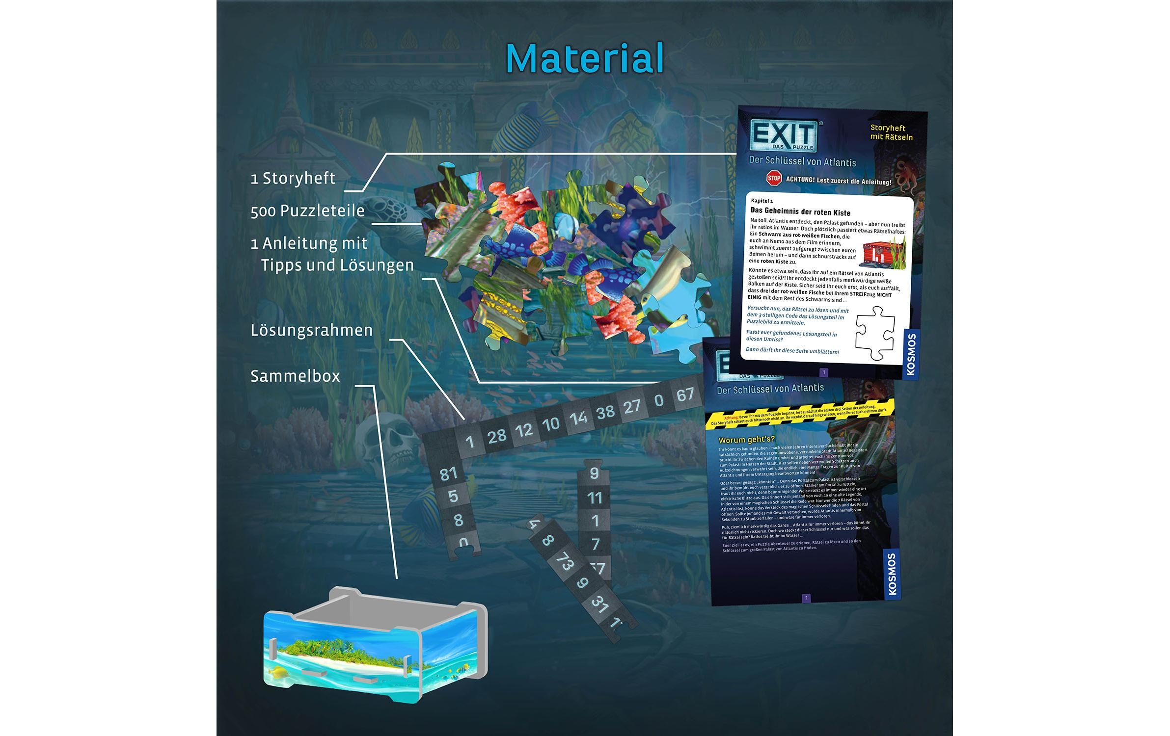 Kosmos Puzzle »– Das Puzzle: Der Schlüssel von Atlantis -DE-«