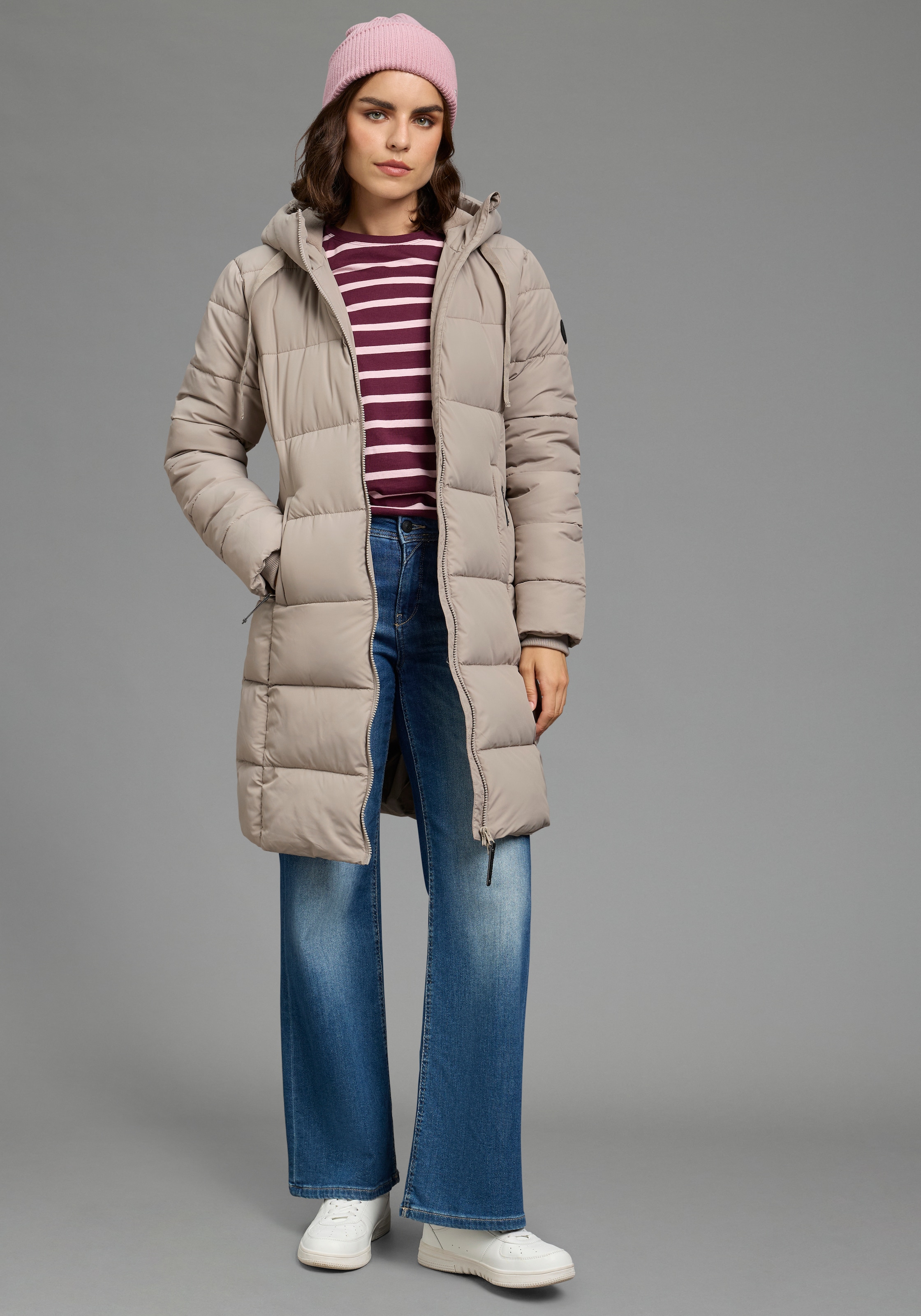 KangaROOS Manteau matelassé avec capuche amovible