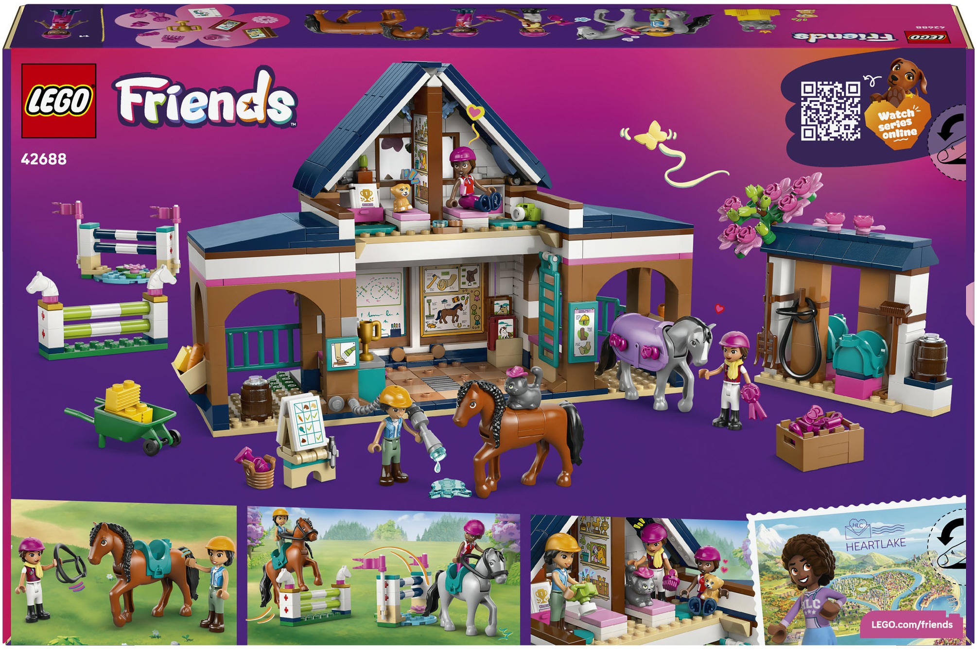 LEGO® Pions de construction »Pferdestall und Reitschule (42688), LEGO Friends« Made in Europe