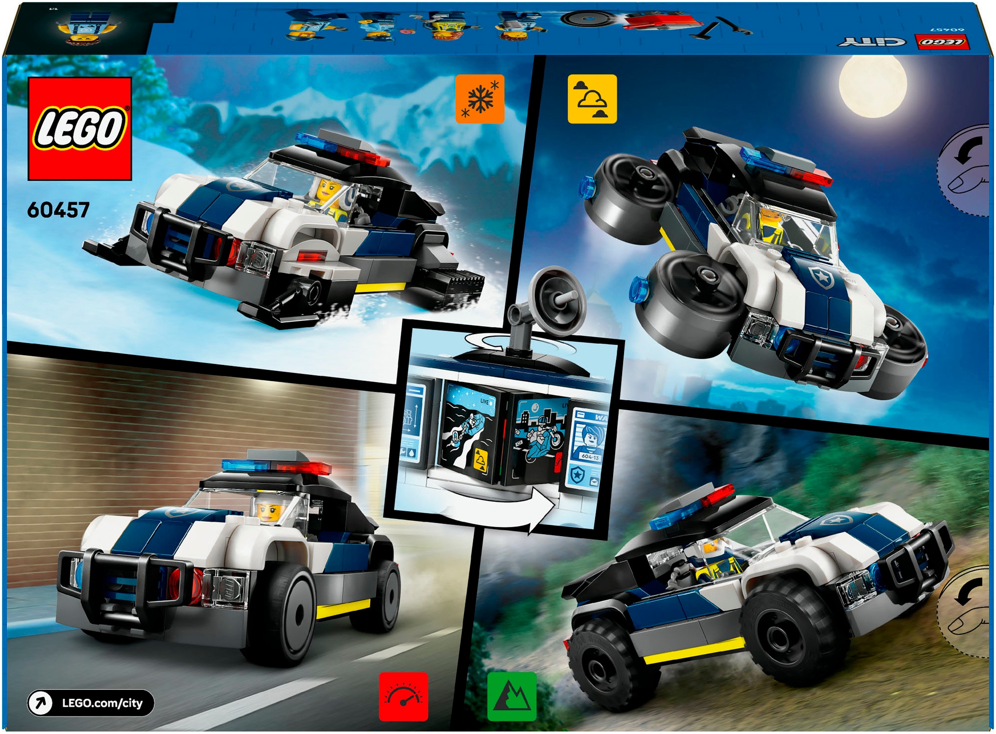 LEGO® Pions de construction »Polizeiwerkstatt (60457), LEGO City« Made in Europe