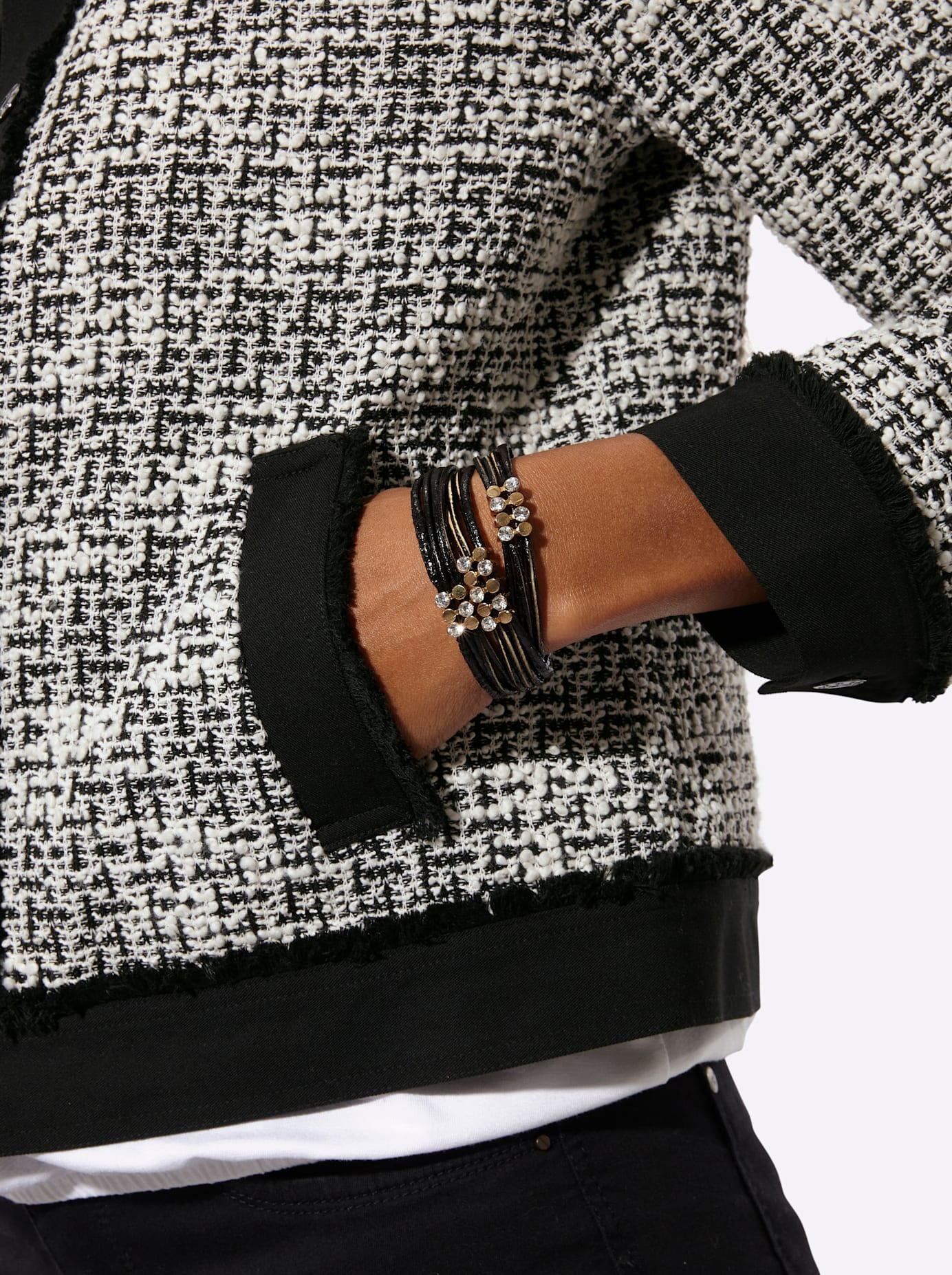 creation L Veste blazer »Bouclé-Blazer«