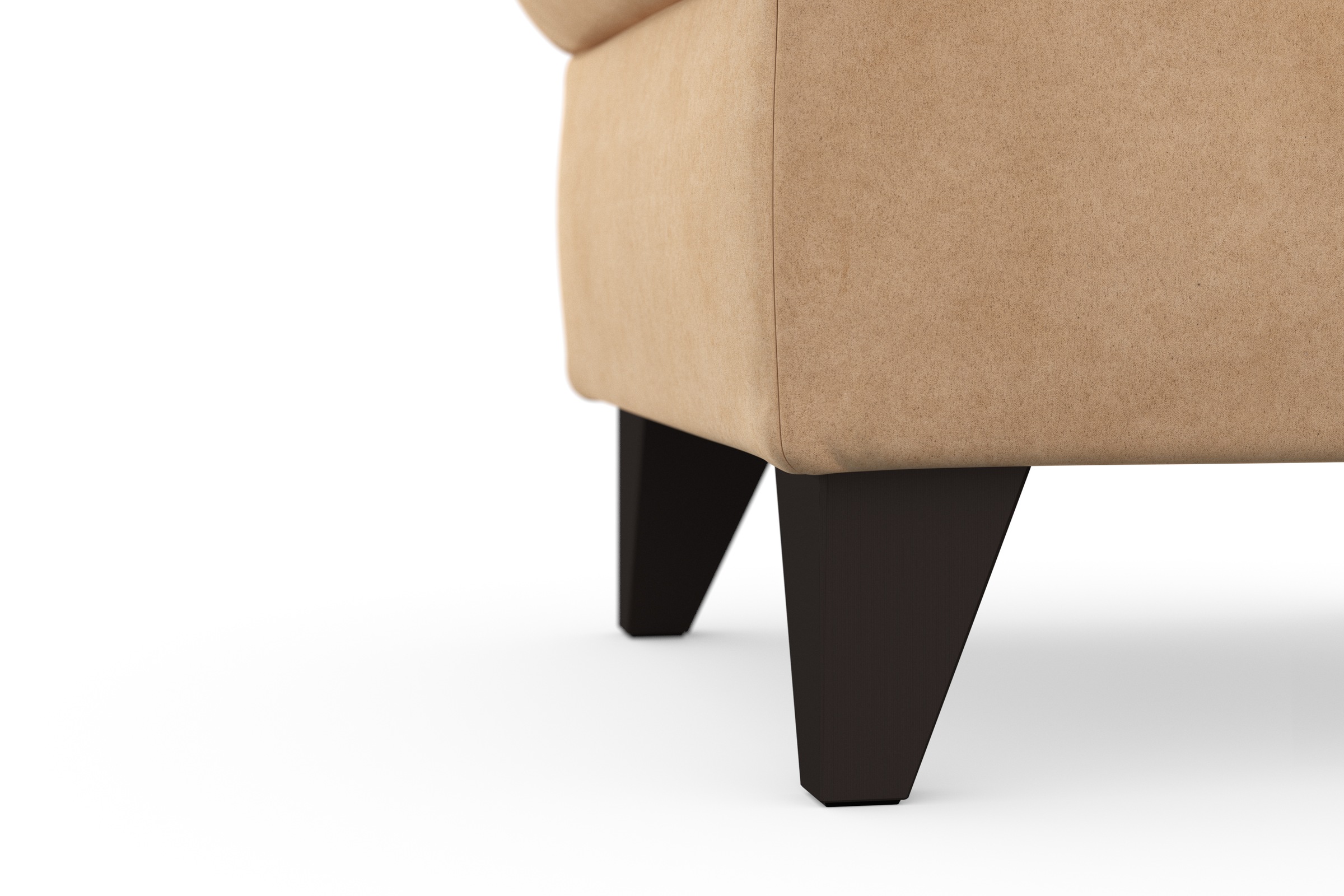 sit&more Stauraumhocker »Mellum« mit Stauraum und wengefarbenen Holzfüssen