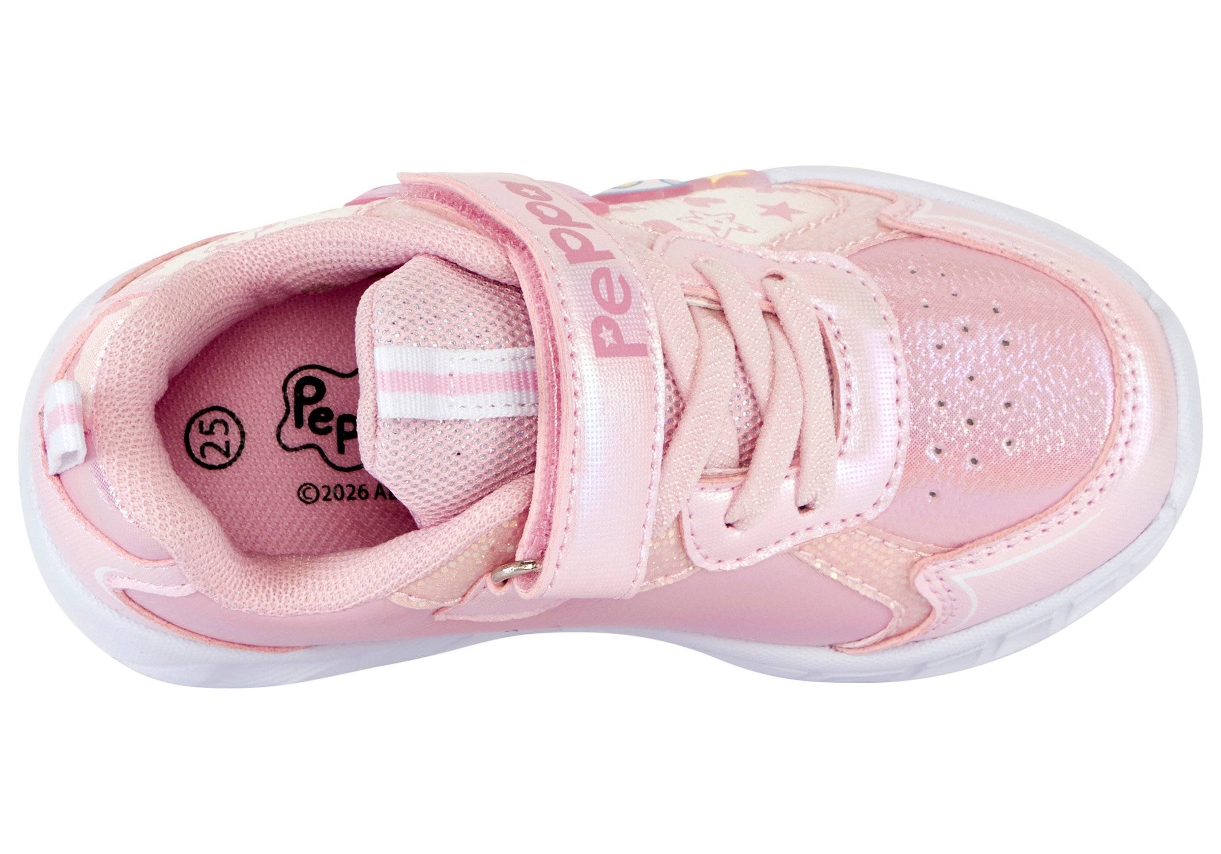 Disney Sneakers »Peppa Pig«  Peppa Pig, avec fonction clignotante sympa