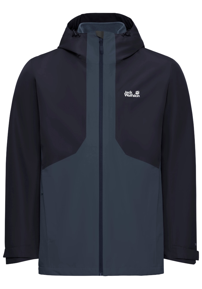 Jack Wolfskin 3-in-1-Funktionsjacke »STONETRAIL 3IN1 JKT M« für Sportmode und Outdoormode, sportlicher Stil, 3-in-1-Funktionsjacke