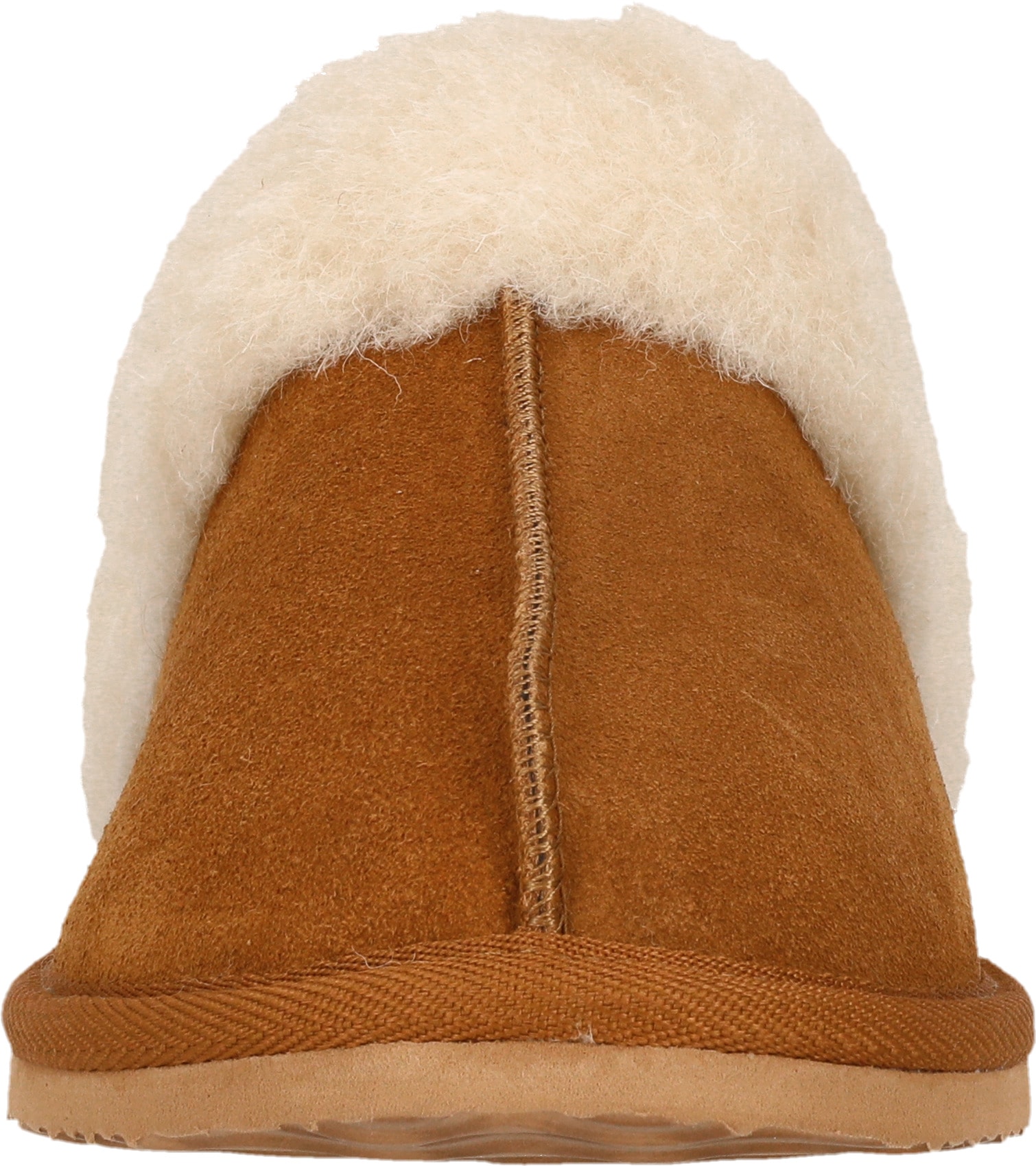 WHISTLER Chausson »Carini W Leather Warm Slipper«  Pantoffel,Clog,Mule,Flats mit Fellkragen