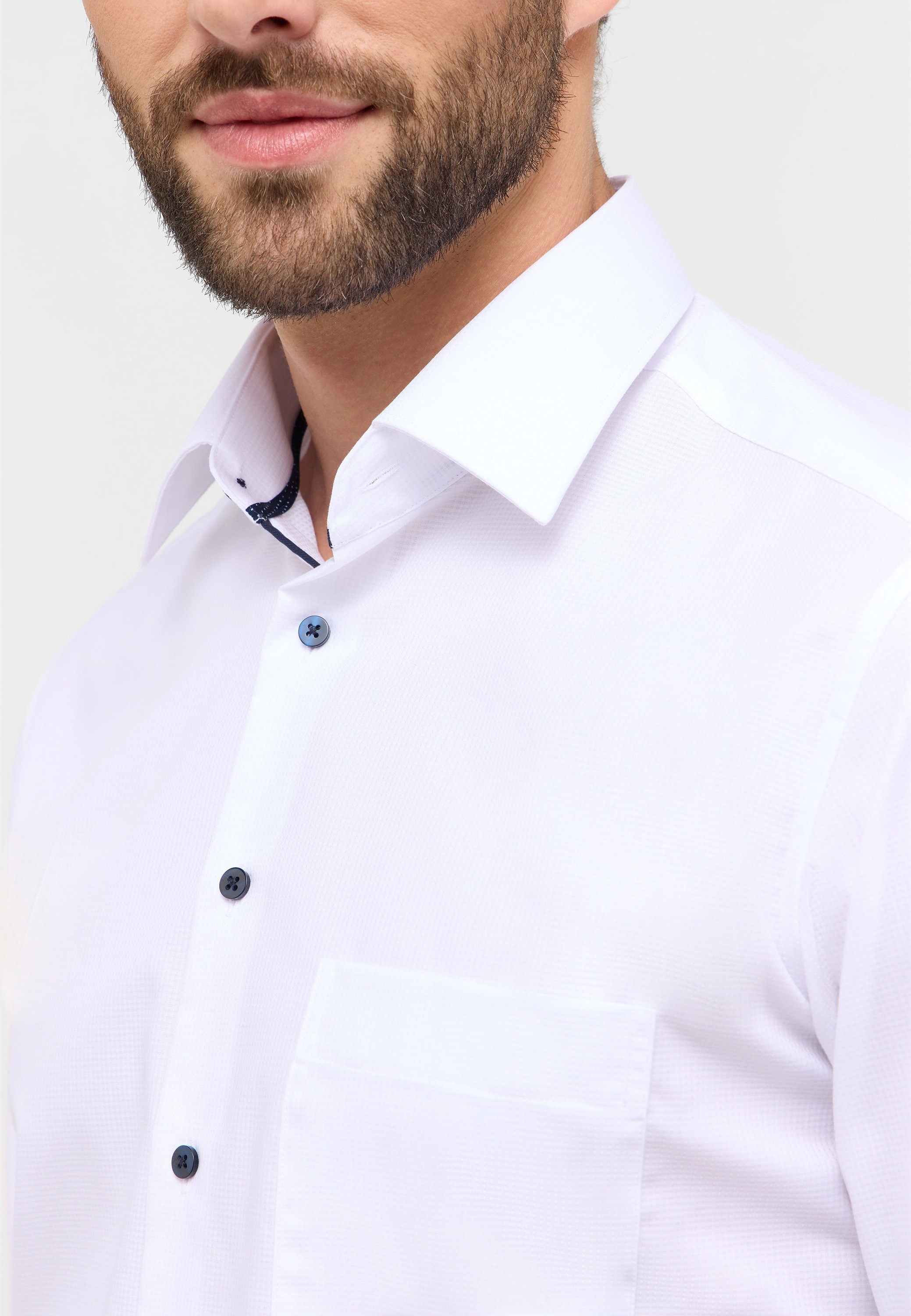 Eterna Chemise à manches longues »MODERN FIT« NON IRON (bügelfrei)