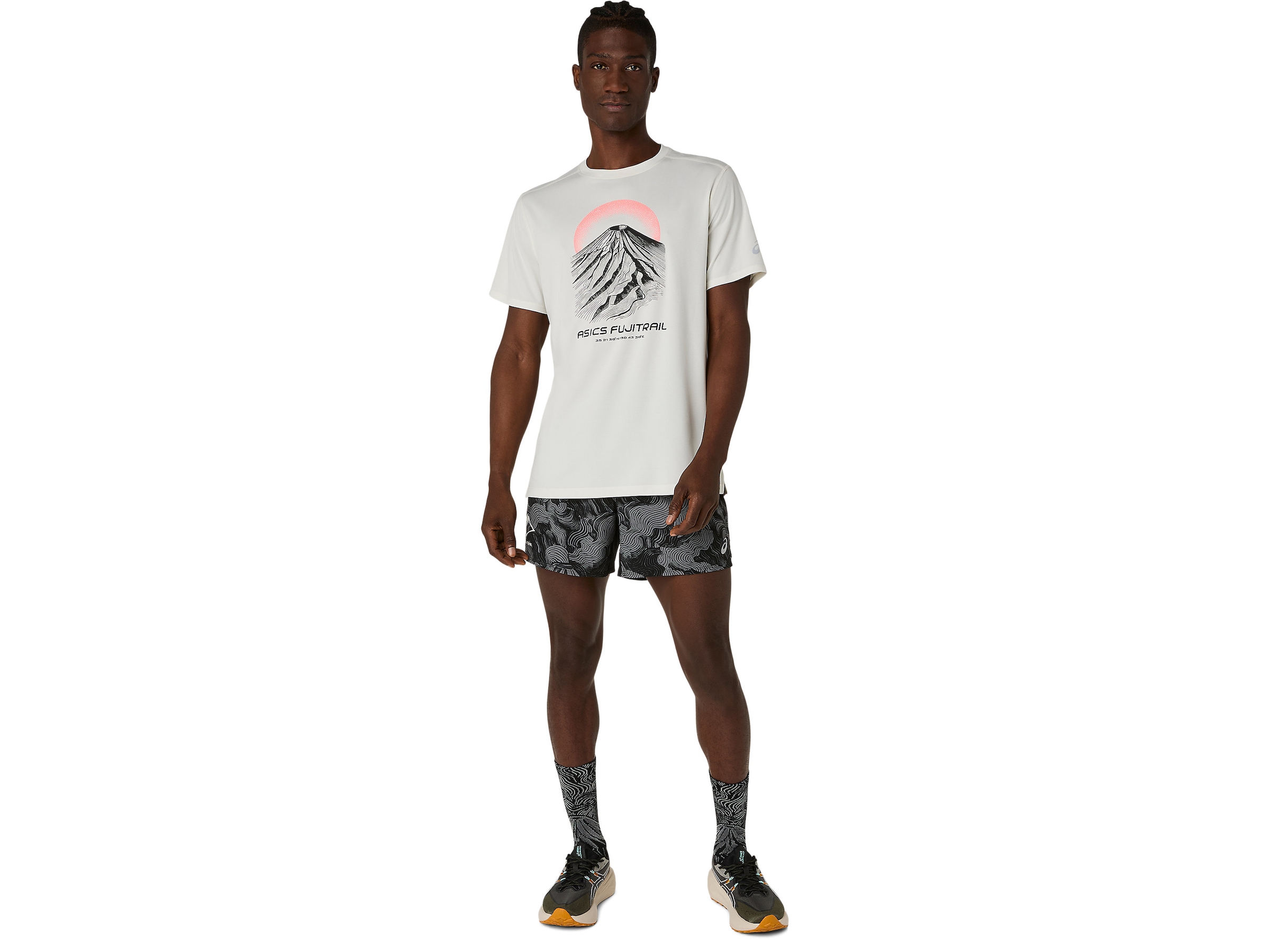 Asics T-shirt de course »FUJITRAIL LOGO SS TOP« Séchage rapide, réfléchissant, léger