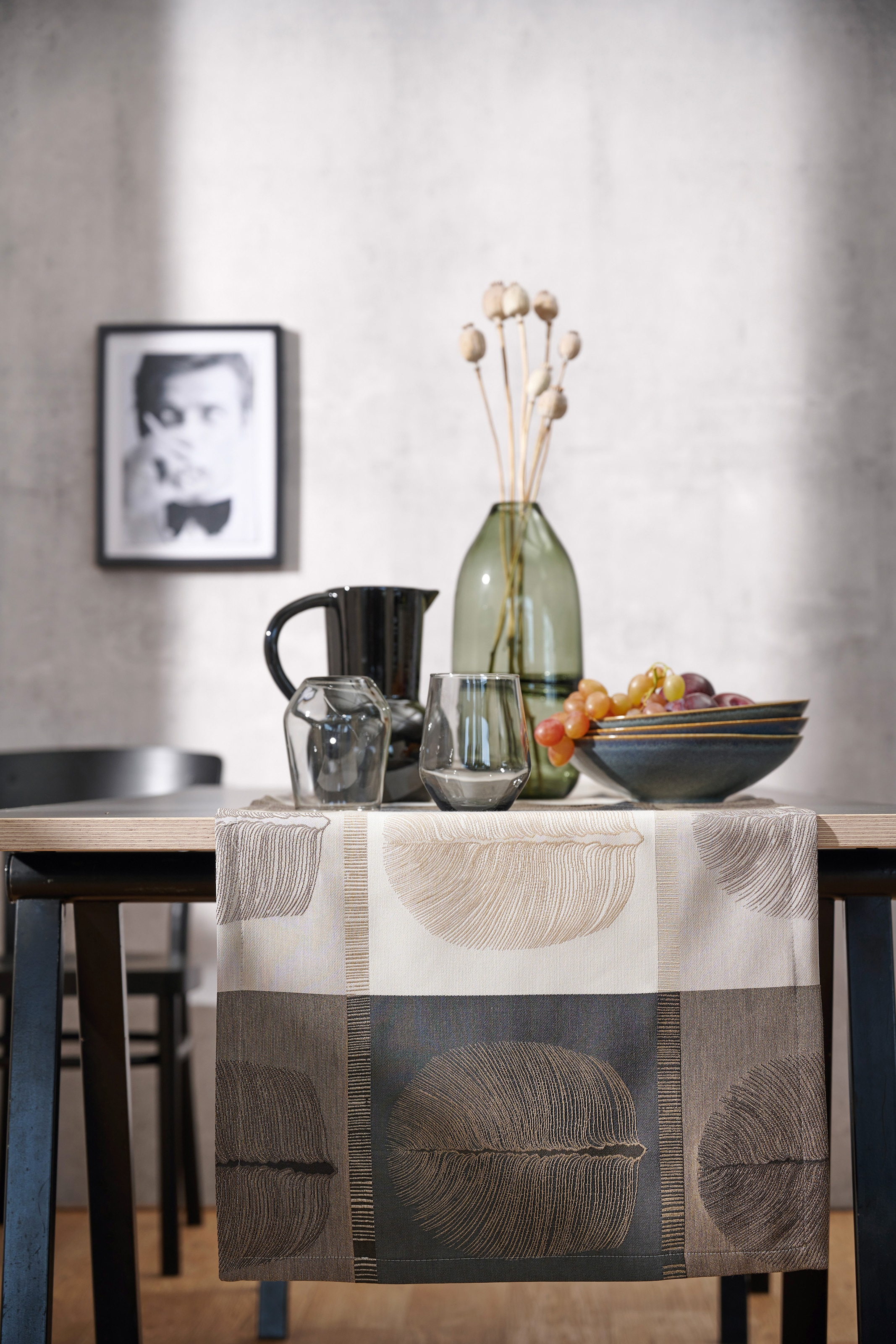 APELT Tischläufer »Vito, LOFT STYLE« Jacquardgewebe