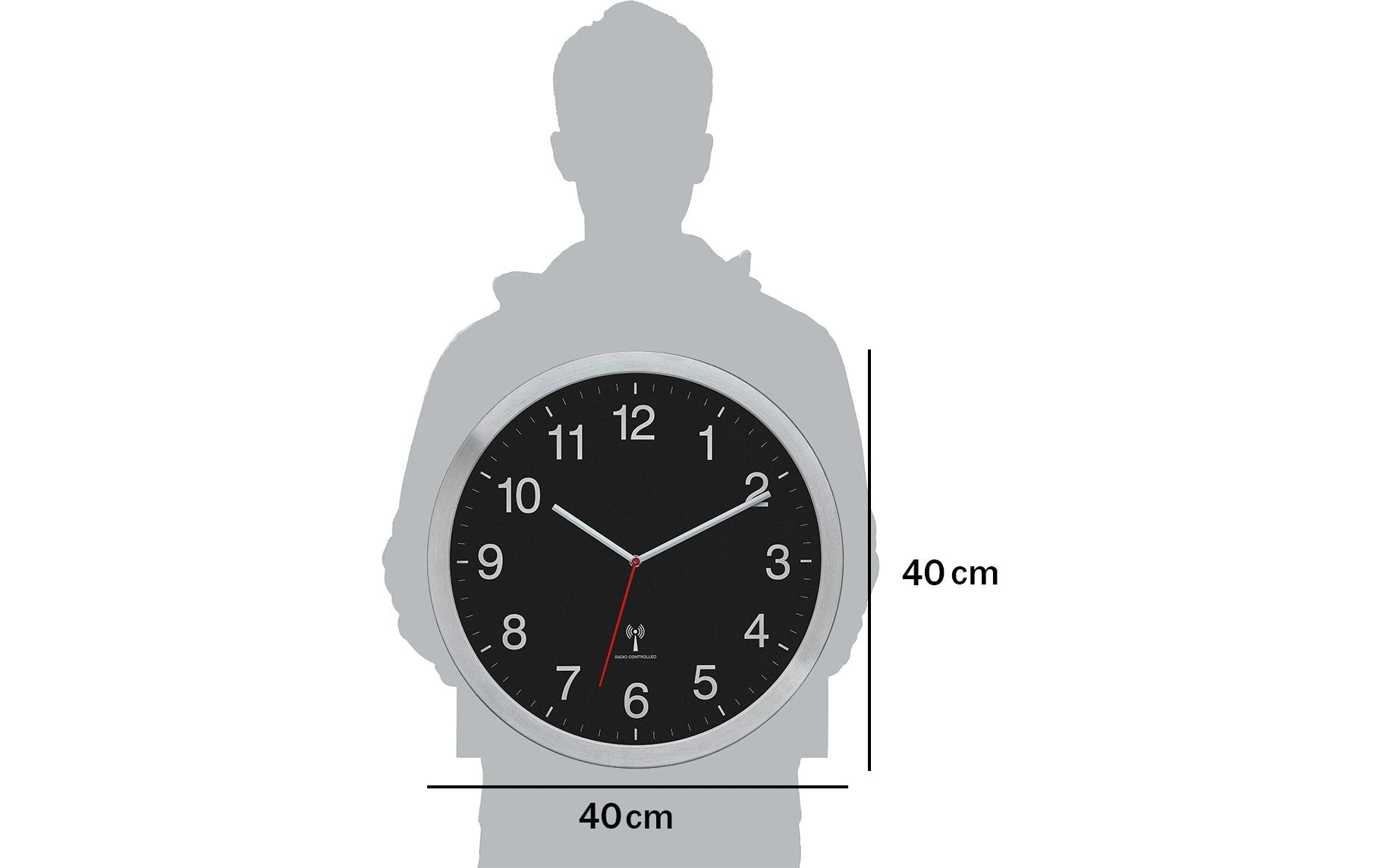 TFA Dostmann Funkwanduhr »XL«