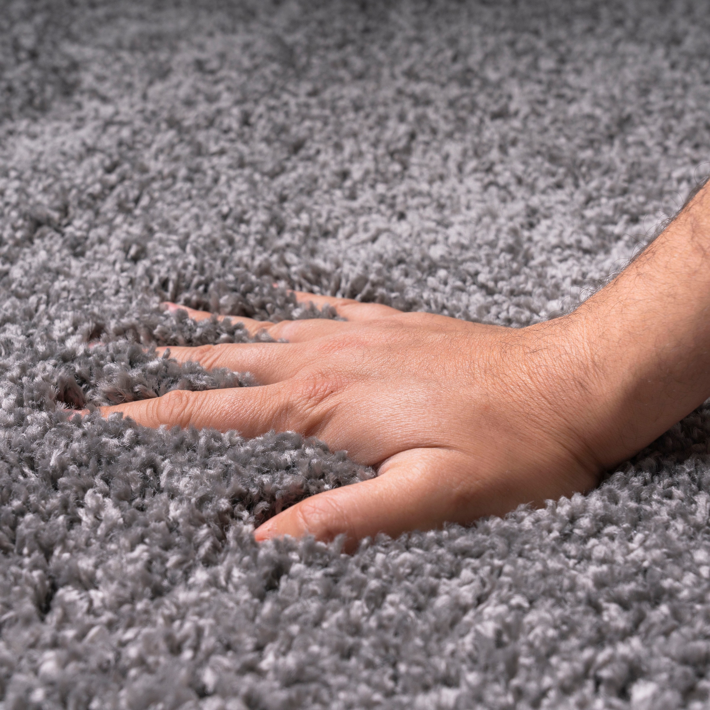 GOODproduct Teppich »Shaggy 30« rund 30 mm Höhe Teppich in Uni-Farben, besonders weich und kuschelig, Wohnzimmer