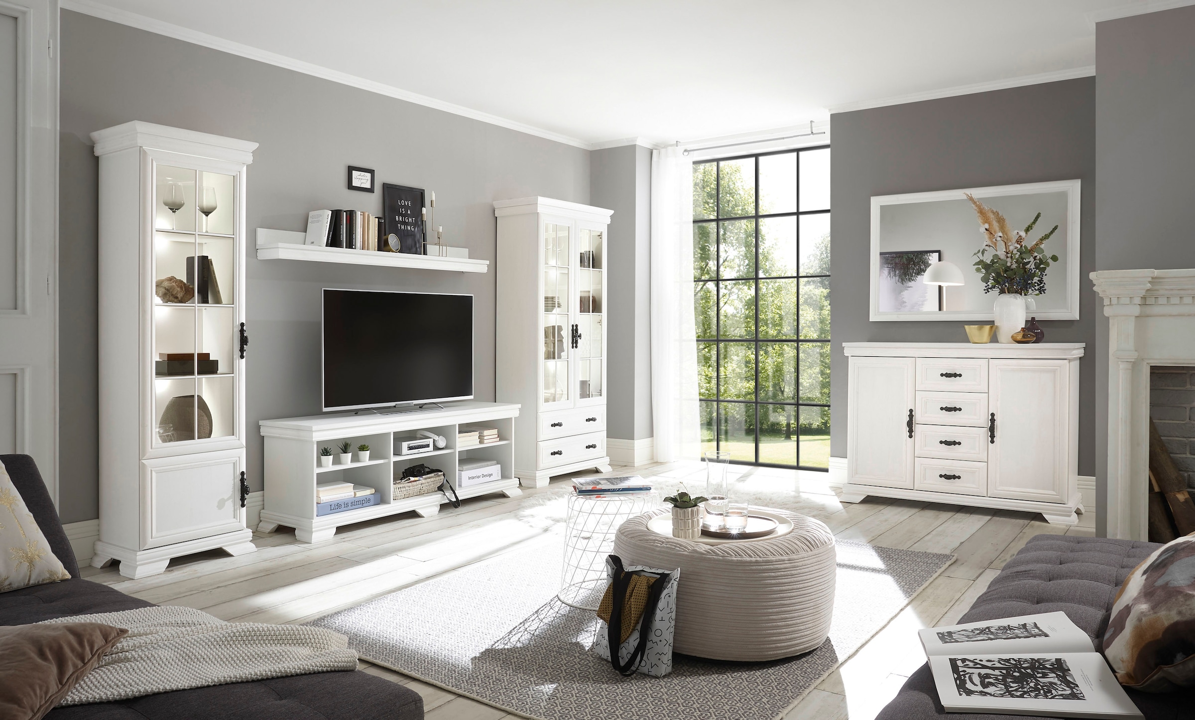 GOODproduct Meuble mural »Royal« 4 cuis tlg.