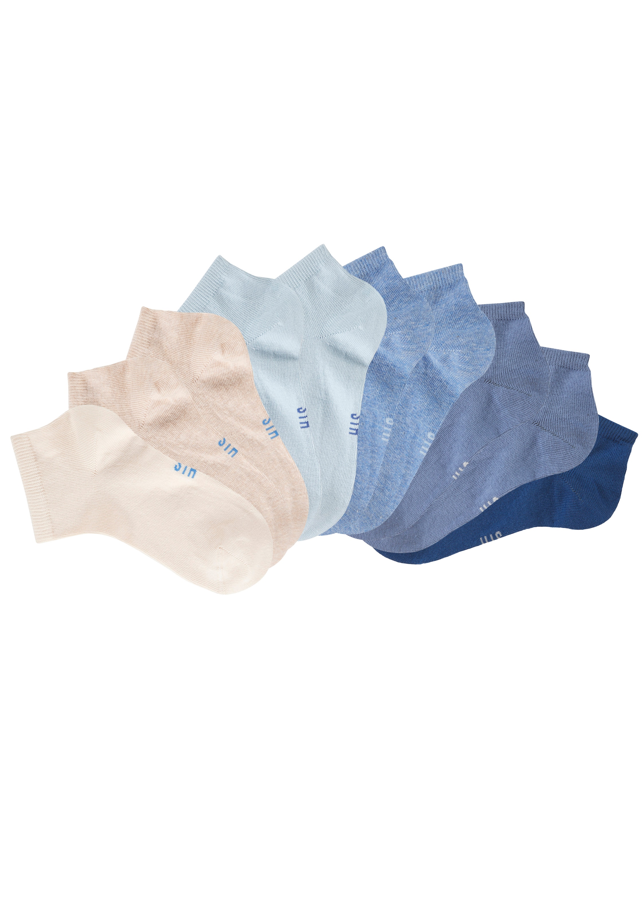 H.I.S Basicsocken Packung, 20 Paar tlg. zwei Längen im Kombi Pack