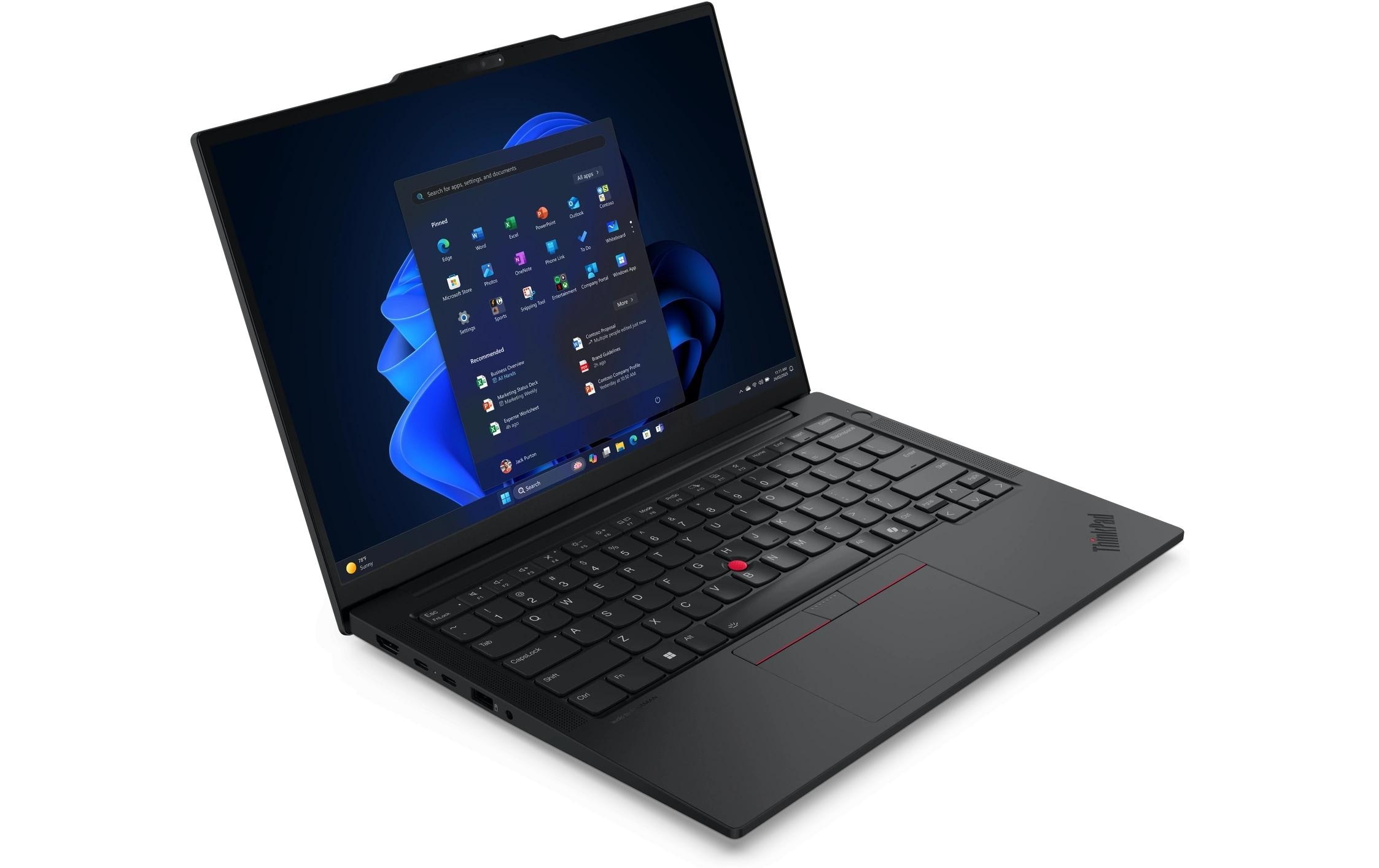 Lenovo Notebook »ThinkPad E14 Gen 7 (AMD)« 35,56 cm / 14 ″ AMD Ryzen 7 Radeon 780M 512 GB SSD