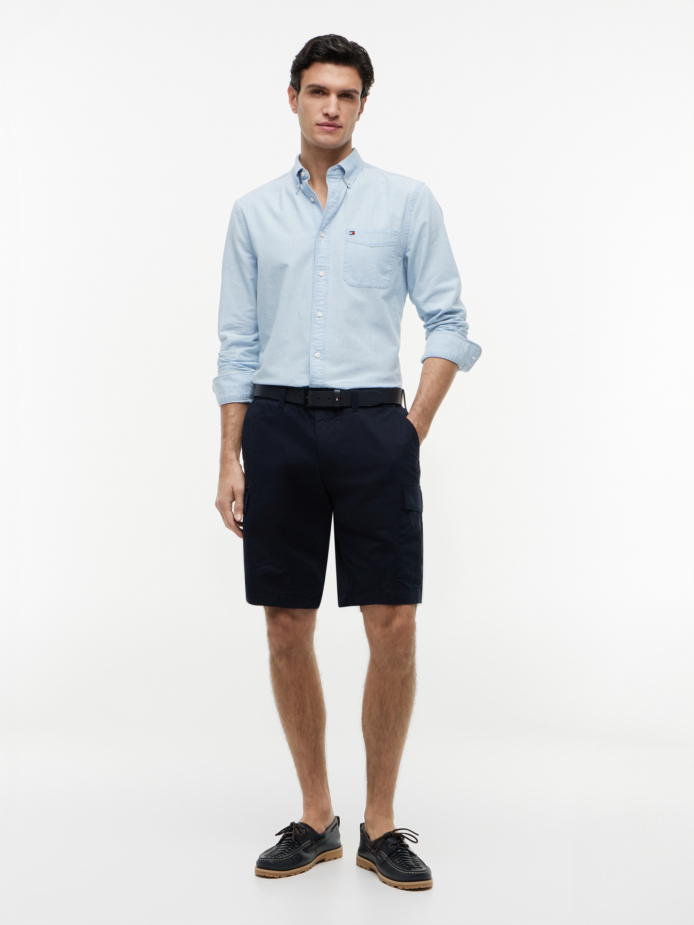 Tommy Hilfiger Cargoshorts »HARLEM CARGO SHORT LW TWILL GMD«