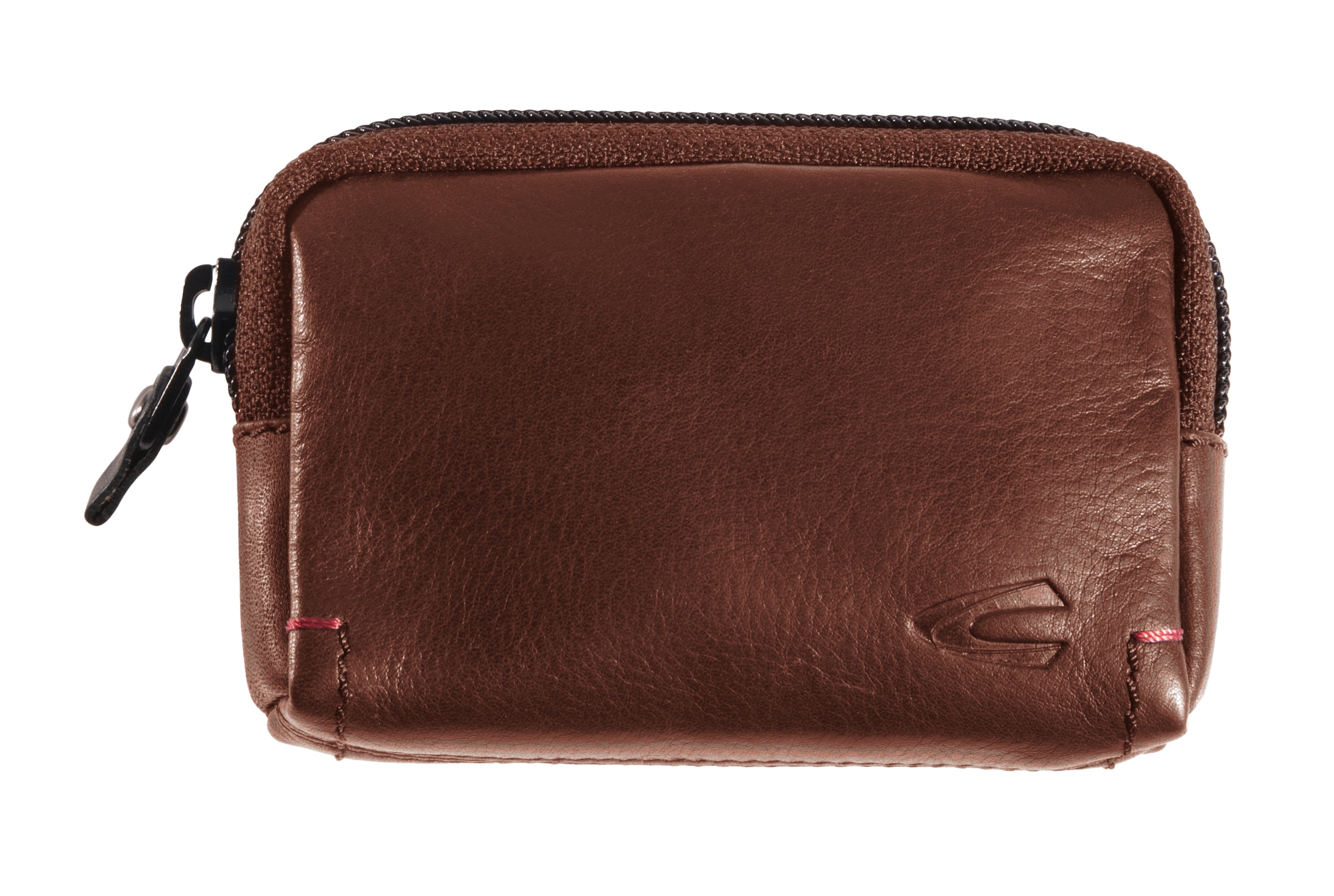 camel active »Salamanca« en cuir de vachette de haute qualité avec détail de couture main contrastée
