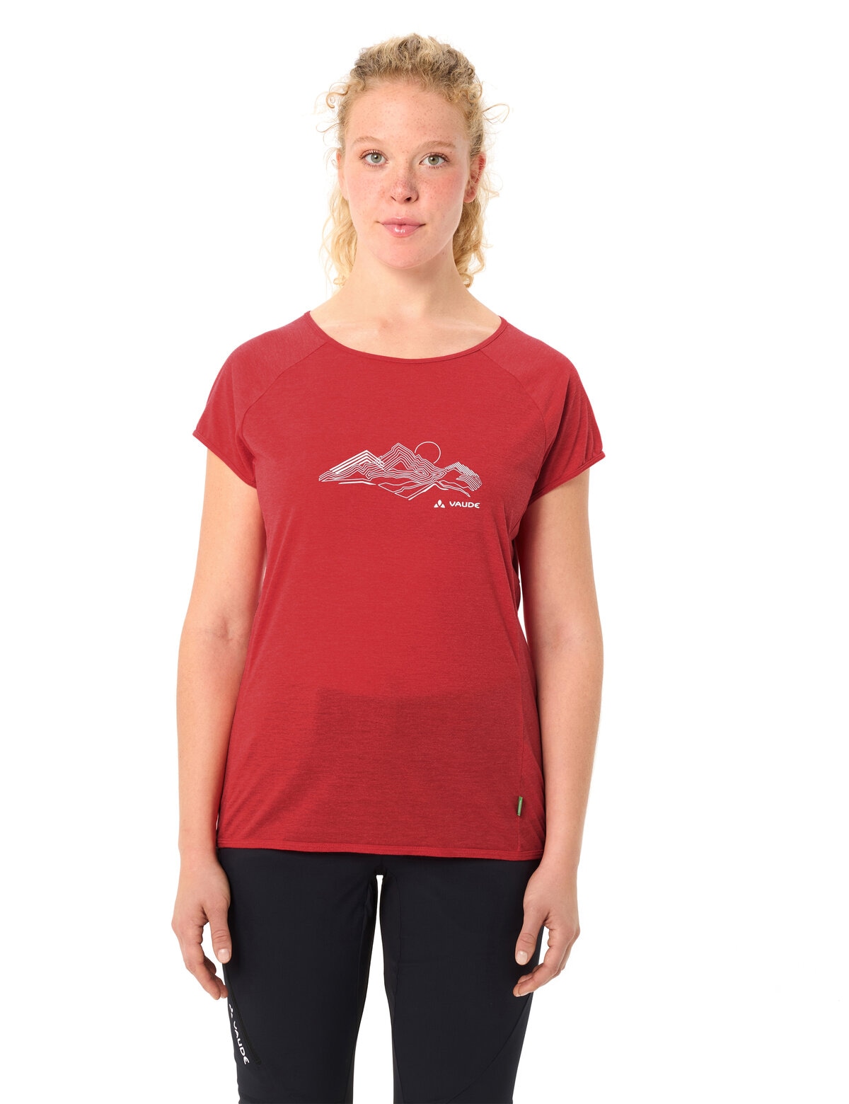 VAUDE T-shirt fonctionnel »WOMEN'S TEKOA T-SHIRT II« Kurzarm, für Sport und Outdoor, aus Polyester und Lyocell