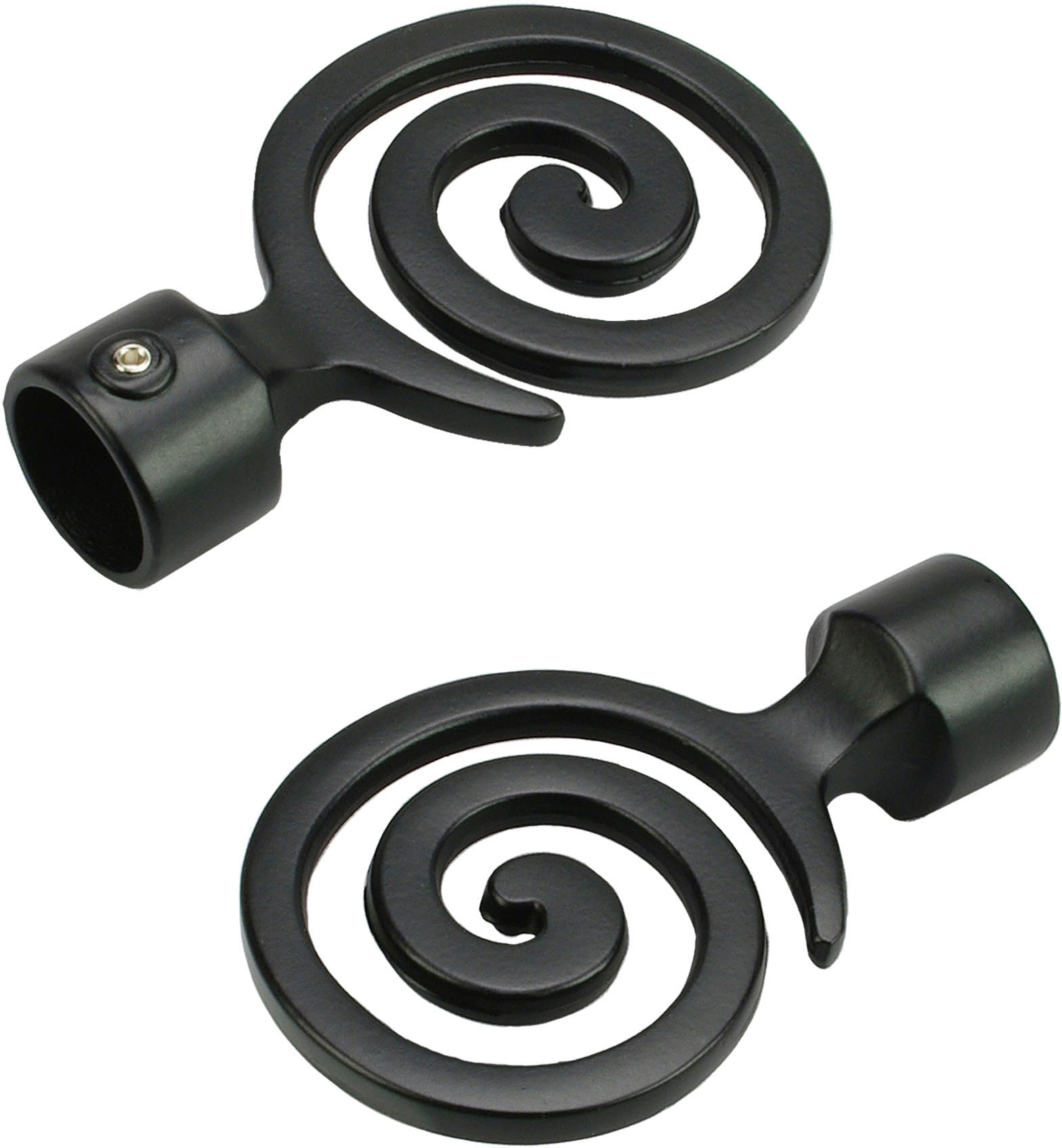 Liedeco Gardinenstange »Innenlaufgarnitur 20 mm Blues Eric« Ø 2 mm 1 läufig-läufig Fixmass Gardinenstange Komplett