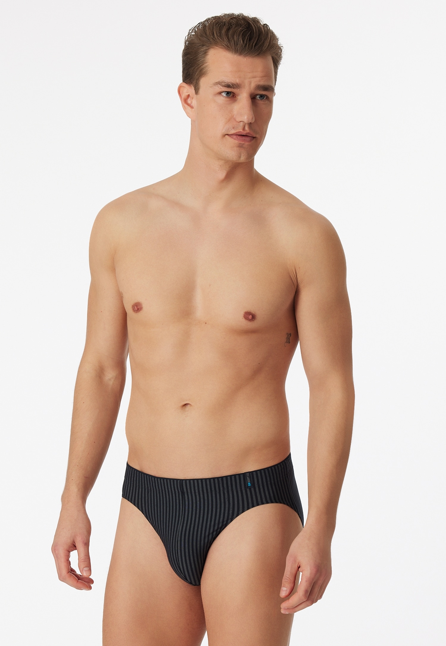 Schiesser Slip miniature »Long Life Soft« gestreift, ohne Eingriff, optimales Feuchtigkeitsmanagement