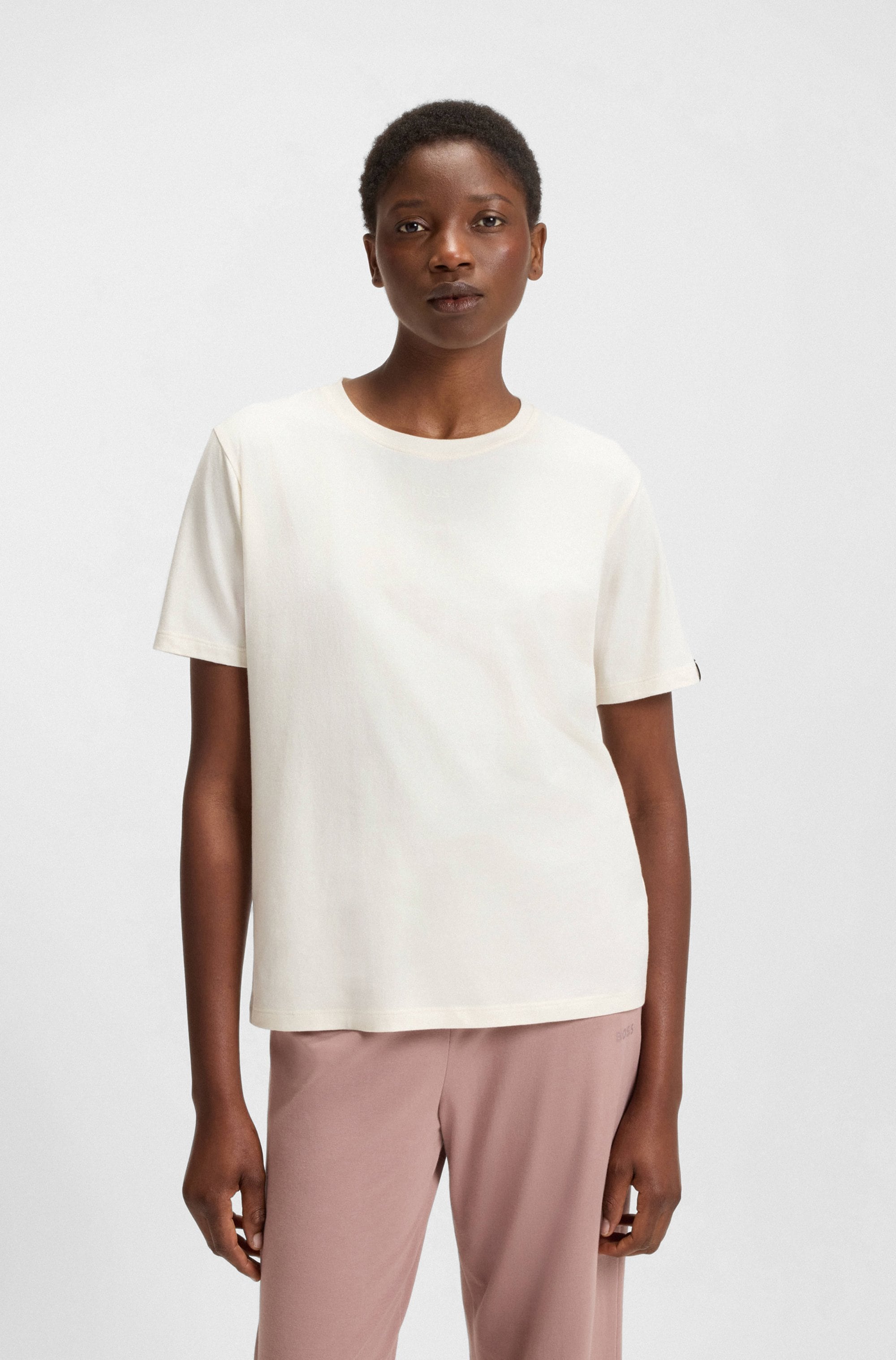 BOSS Schlafanzug »CI Short Set« 2 Stk. tlg., zweifarbig, Rundhals