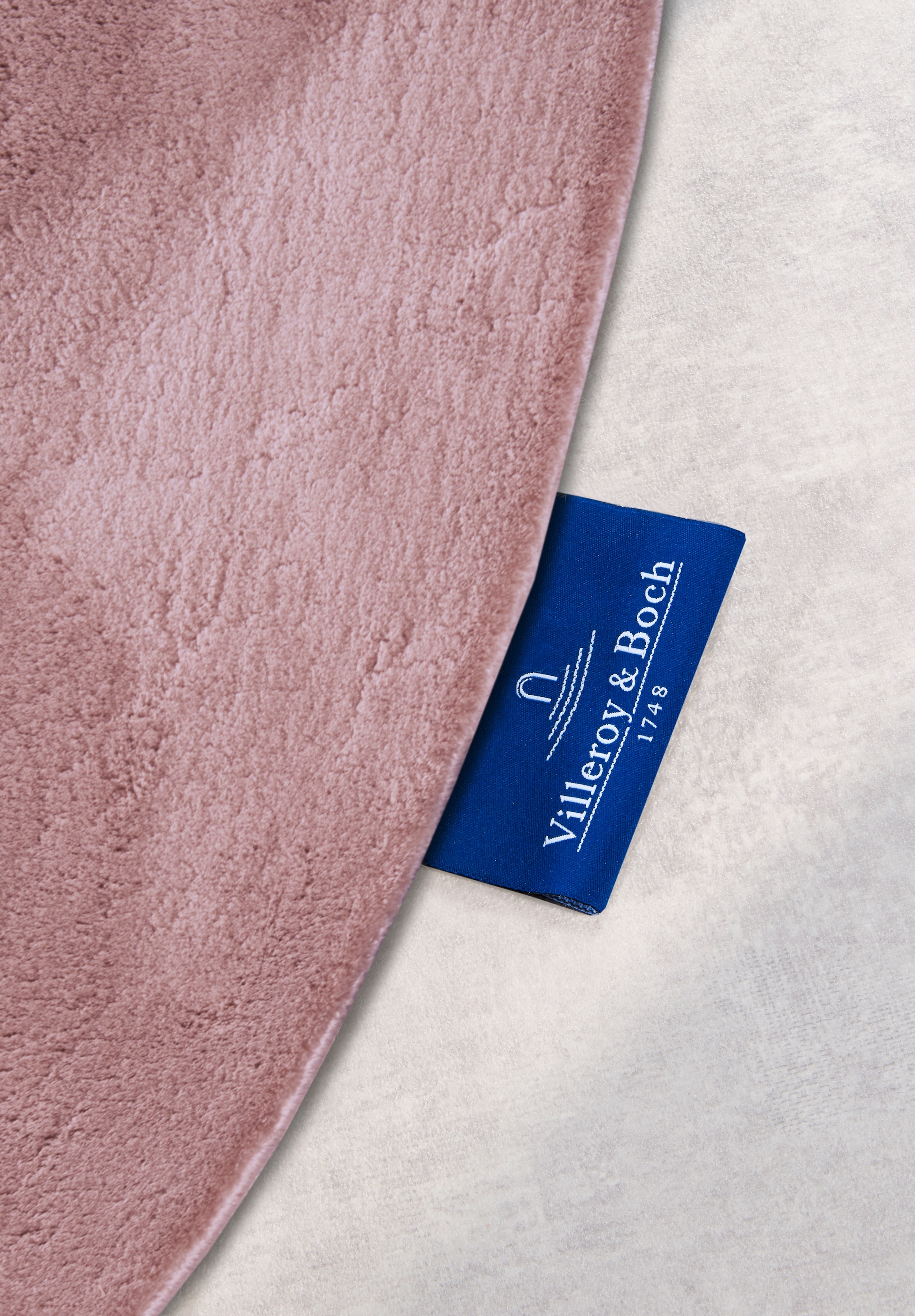 Villeroy & Boch Tapis »Leon« Rond 15 mm Höhe Langflor, Shaggy, einfarbig, flauschig, weich, glänzend, modern, uni