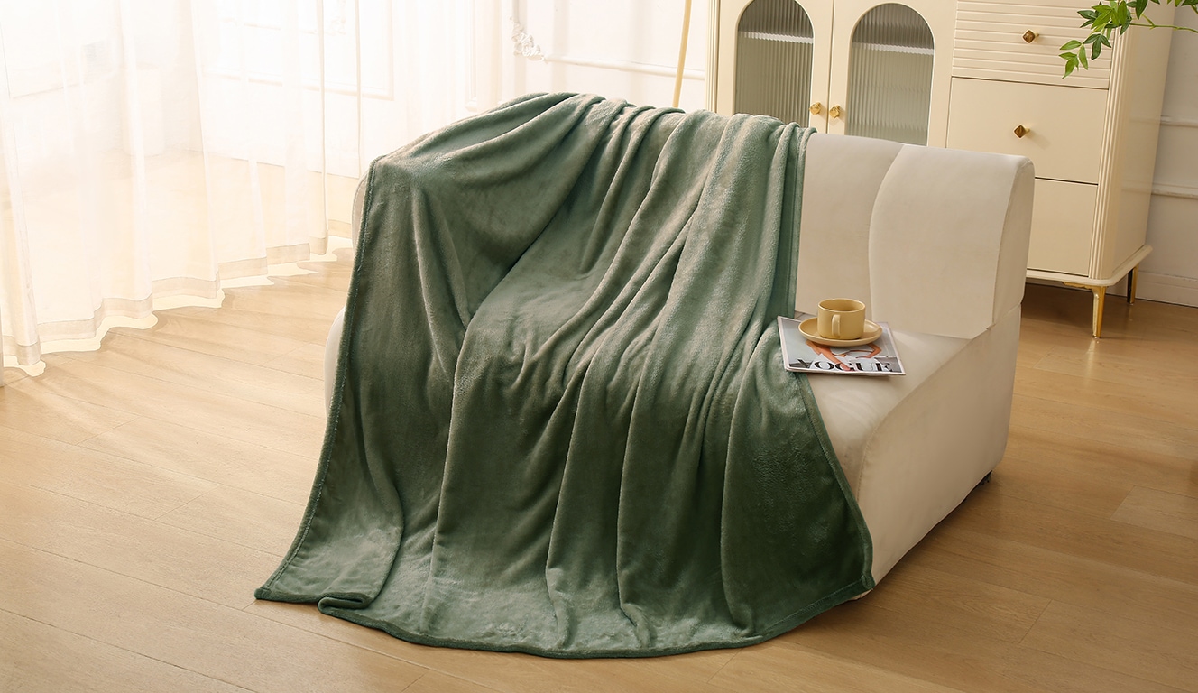 my home Wohndecke »Tianna« weiche Kuscheldecke, 150x200 cm