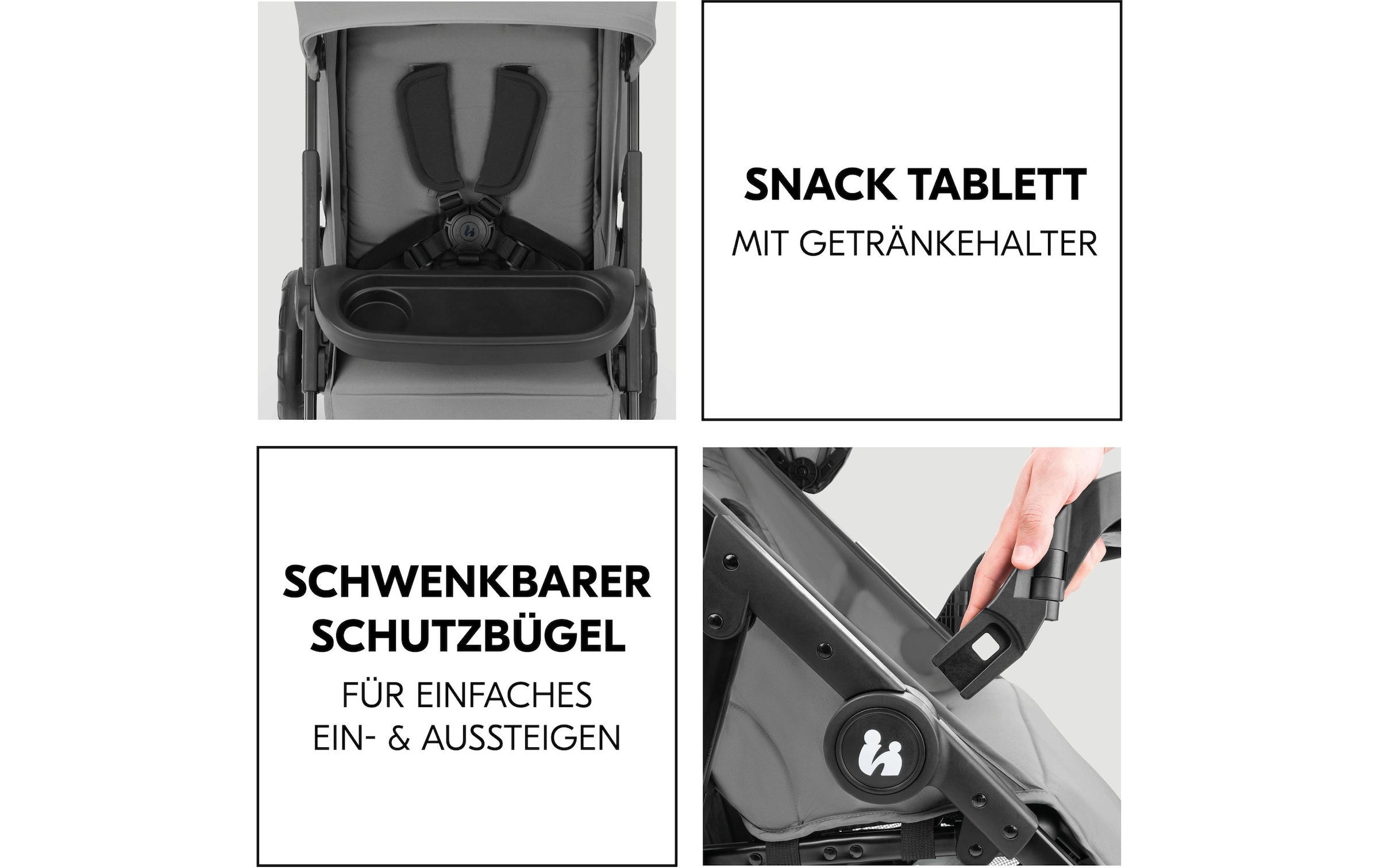 Hauck Kombi-Kinderwagen »Shop N Care Trio Set« 22 kg