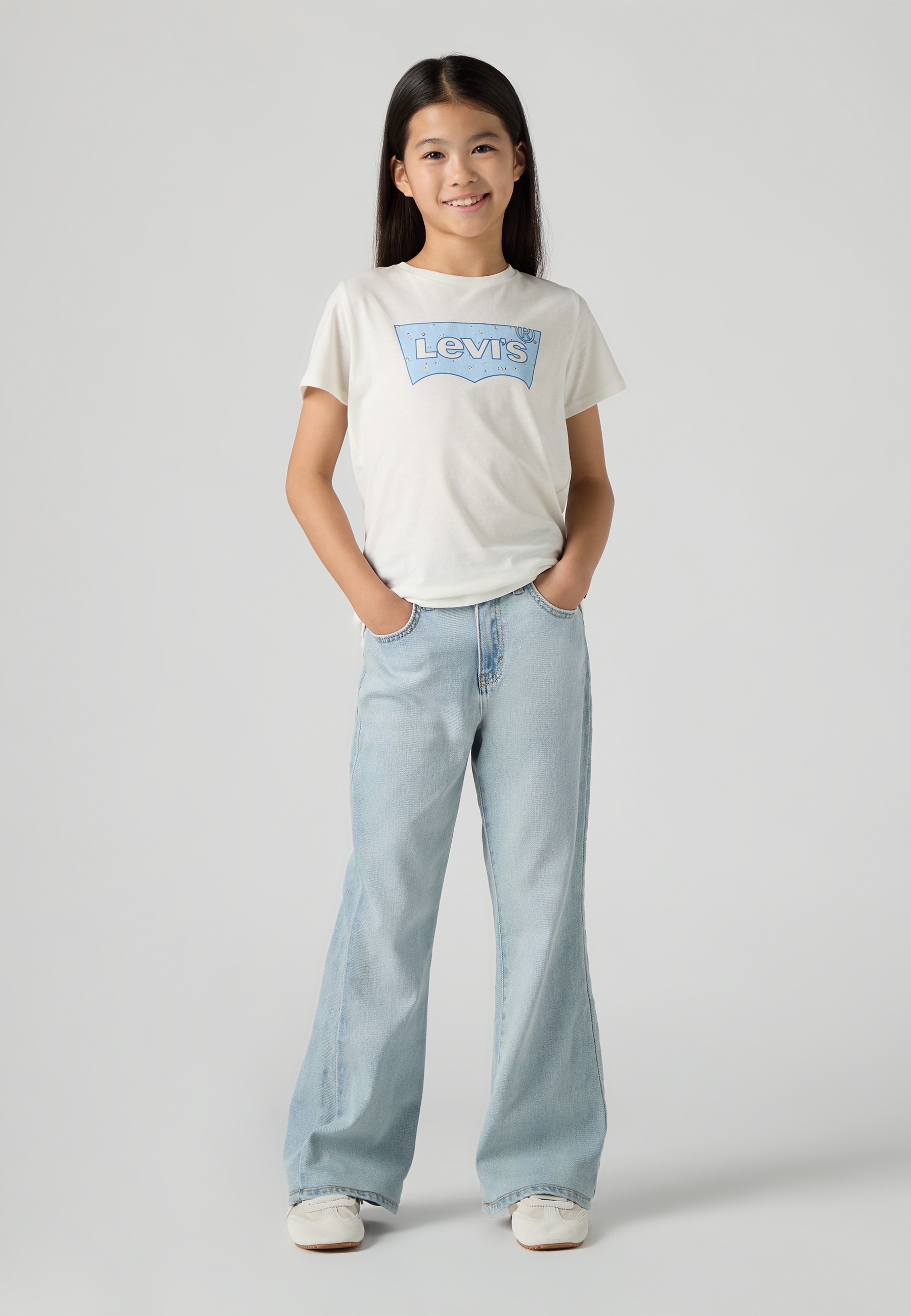 Levi's® Kids T-shirt »LVG BATWING SEASONAL FILL TEE« avec imprimé ailes de chauve-souris