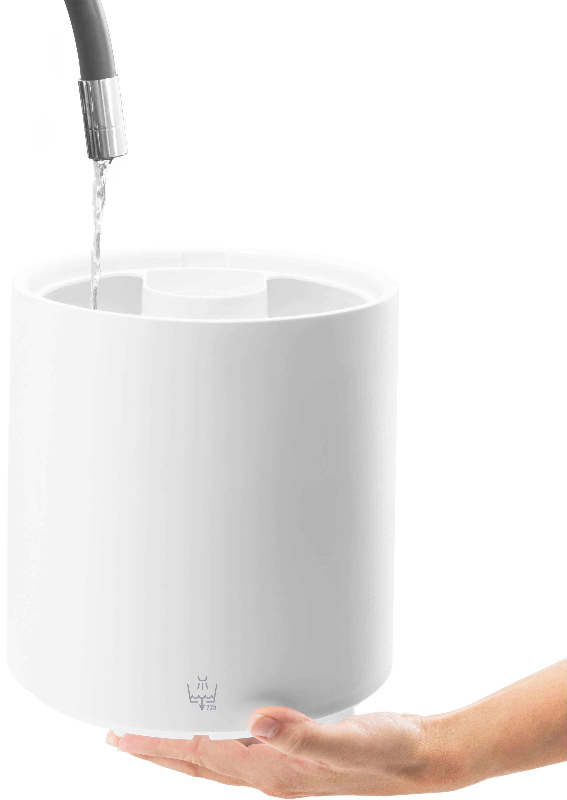 eta Humidificateur d'air »Moisty Smart« 5 l Wassertank Ultraschall-Sprühtechnologie, 12 Std. Betrieb, Smart App, LED-Display