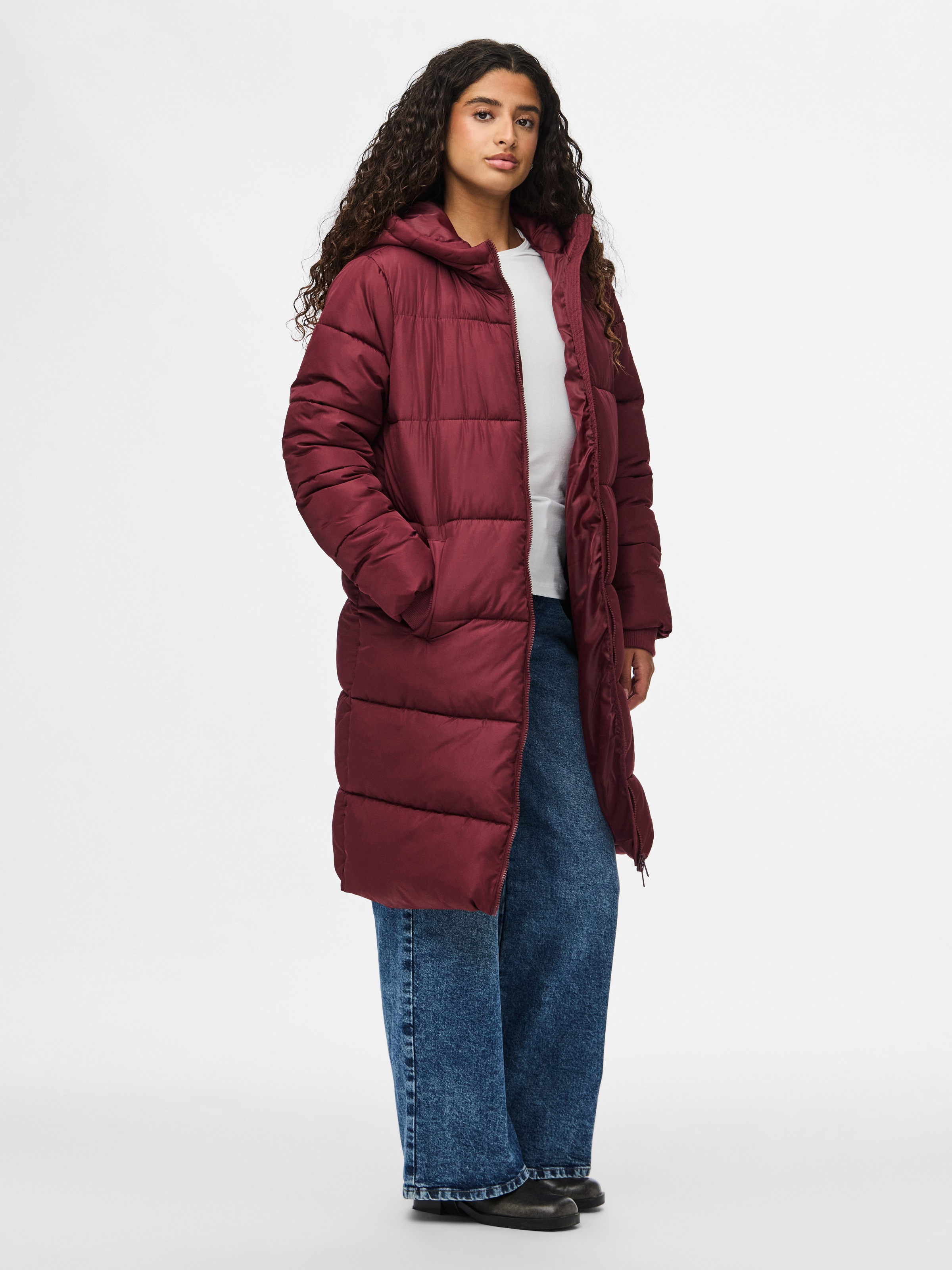 pieces Manteau matelassé »PCBEE NEW LONG PUFFER JACKET NOOS BC«