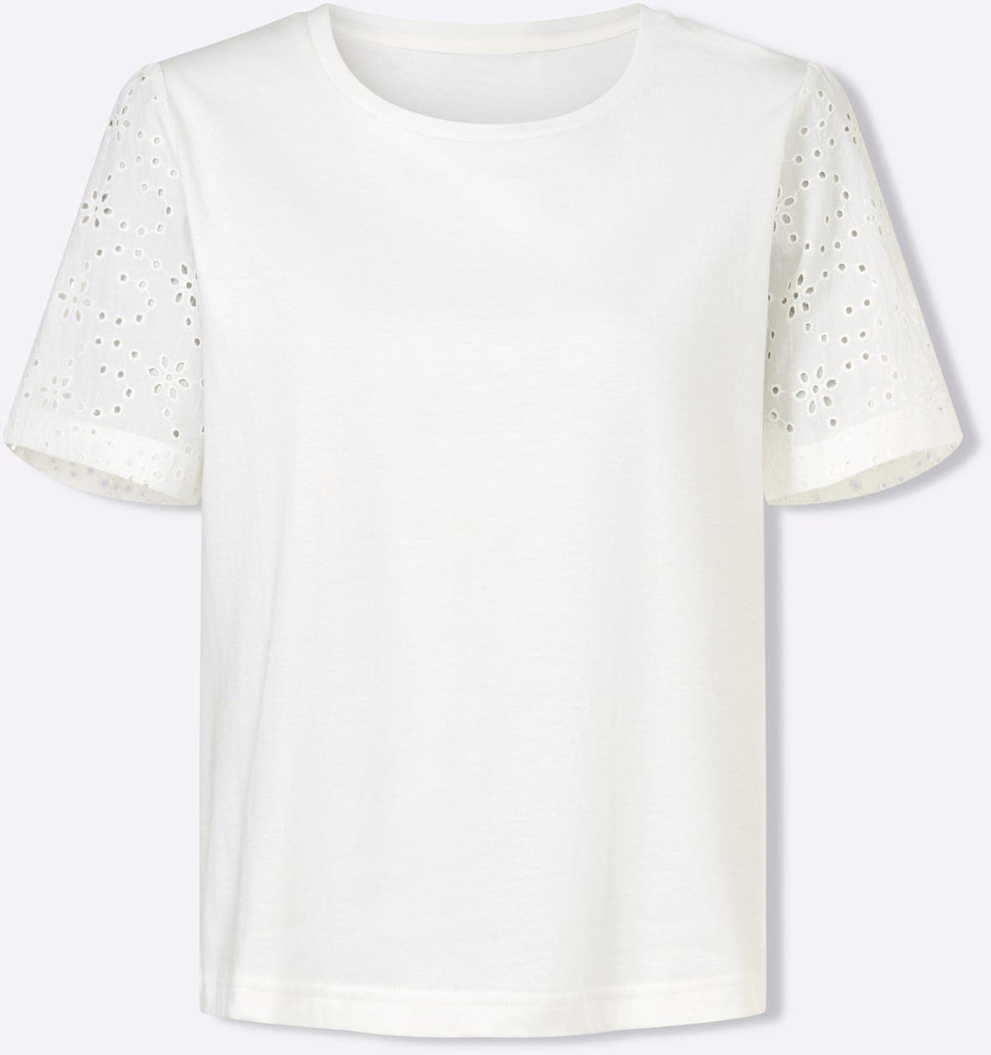 Inspirationen Rundhalsshirt »Kurzarm-Shirt« 1 tlg.