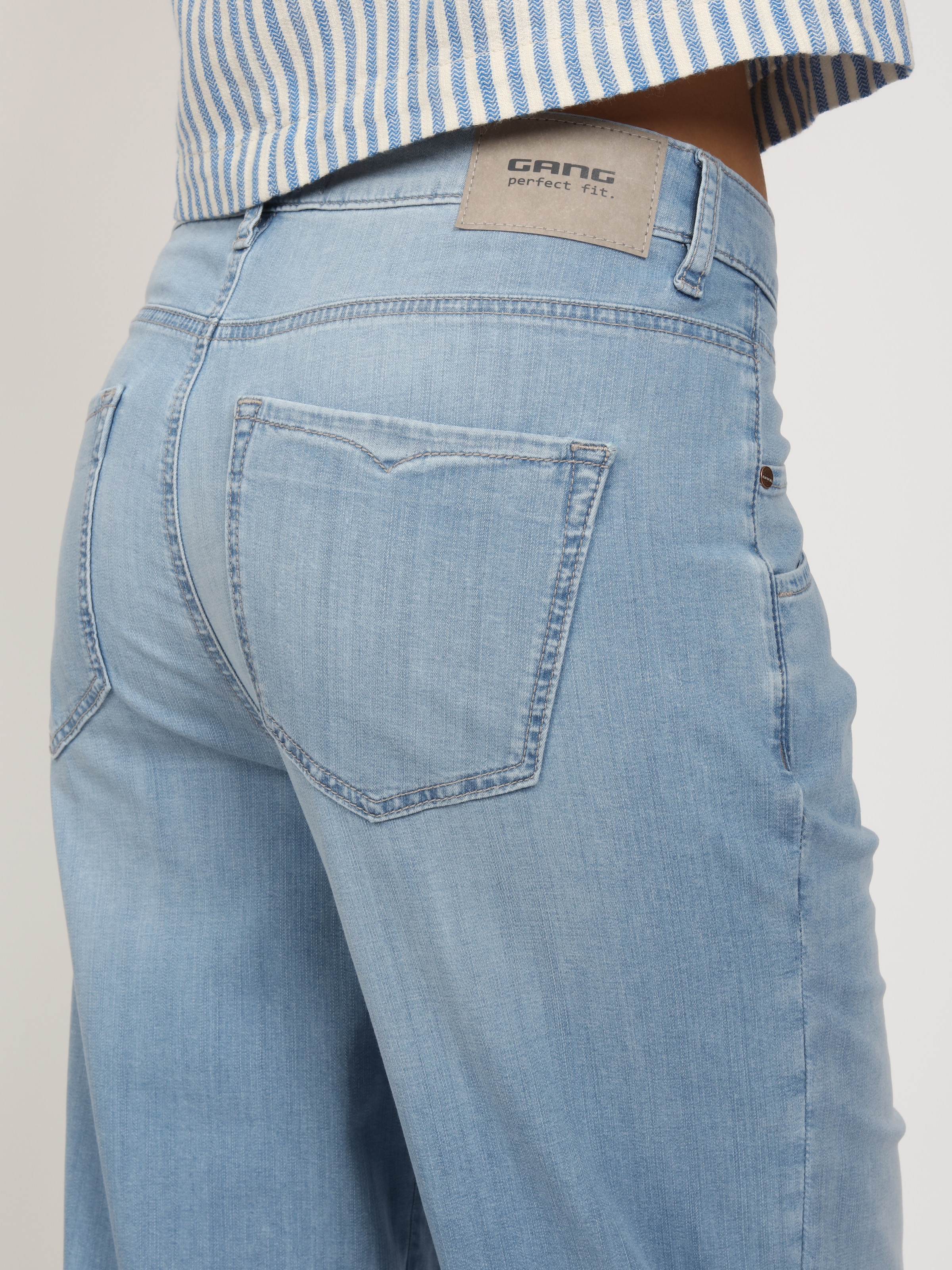 GANG Jeans taille haute »94IVY« avec forte teneur en stretch, forme O