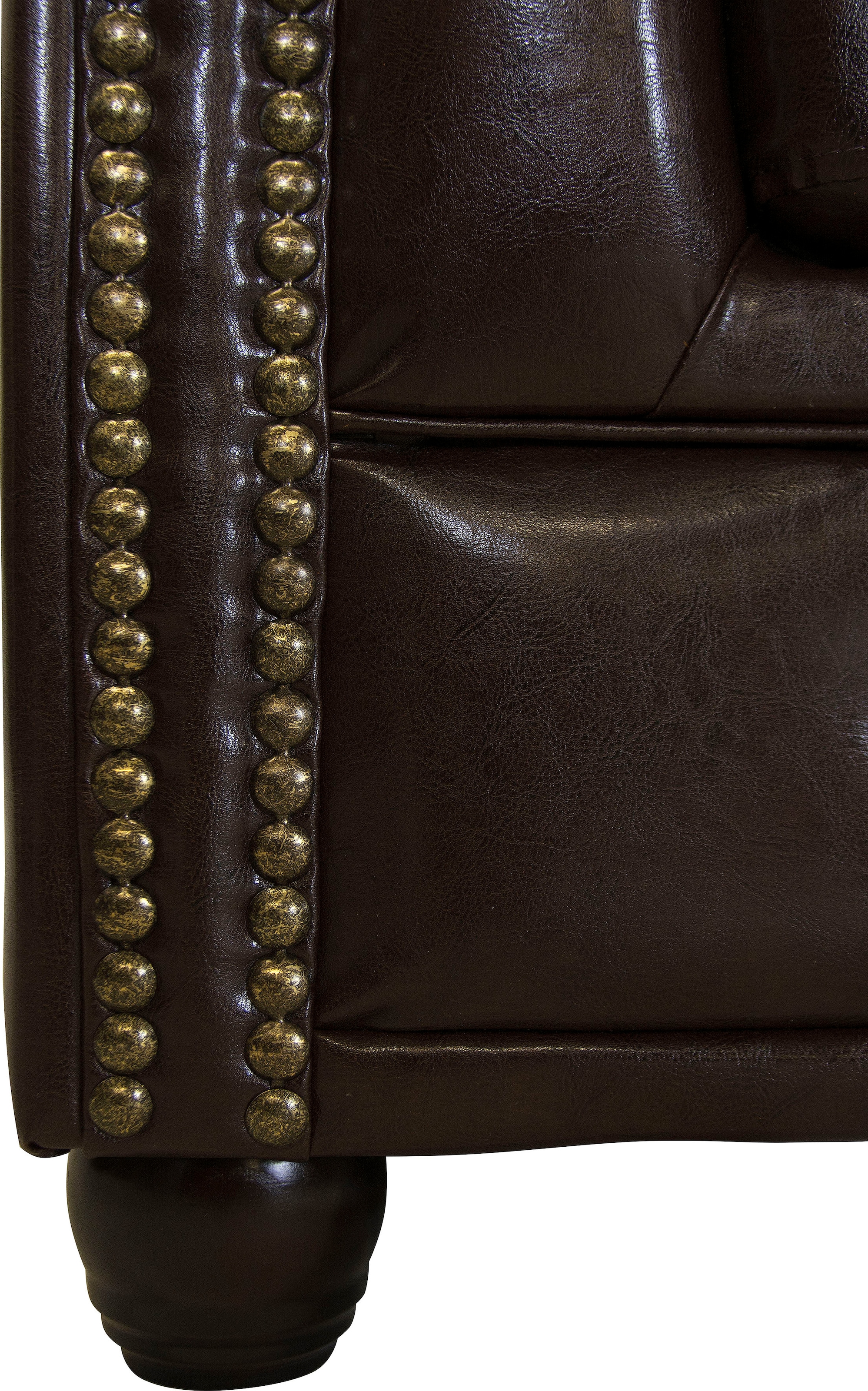 Home affaire Canapé Chesterfield »Rysum« Chesterfield-Optik, in 2 Bezugsqualitäten