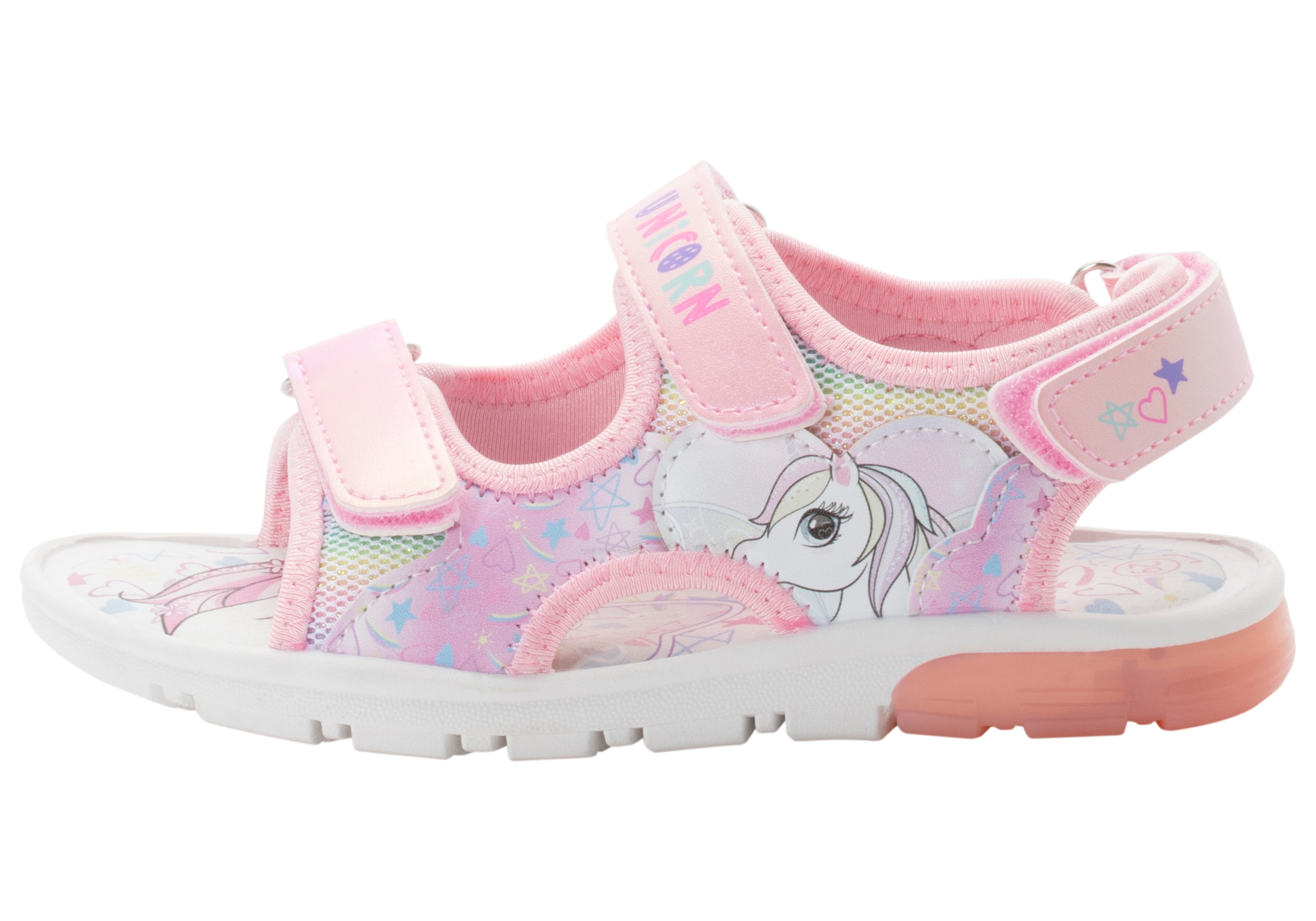 Disney Sandale »Unicorn«  mit cooler Blinkfunktion